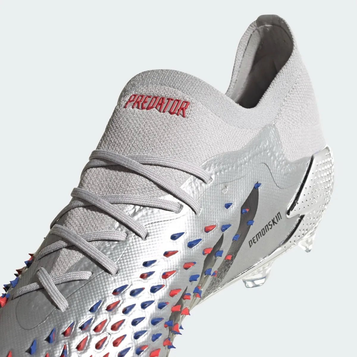 Adidas Predator Freak .1 Low FG - Silver Metallic-Red-Royal