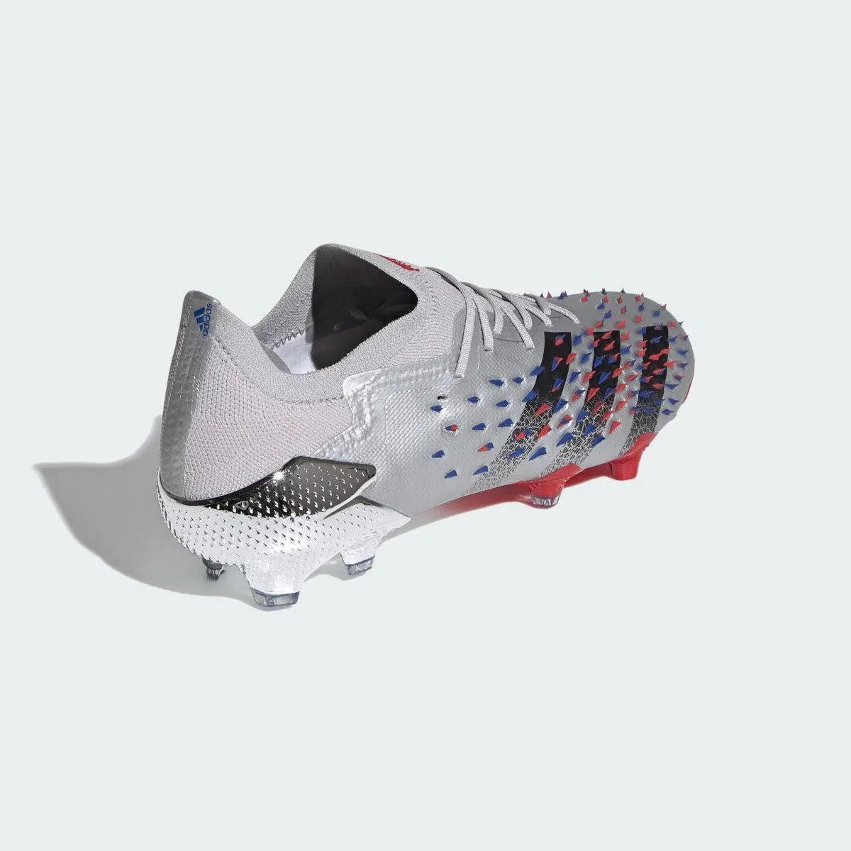 Adidas Predator Freak .1 Low FG - Silver Metallic-Red-Royal