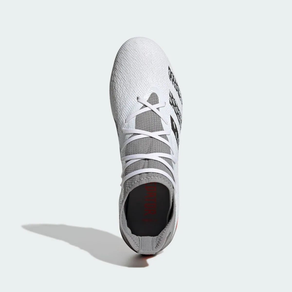 Adidas Predator Freak .3 FG - White-Iron Metallic