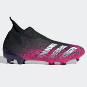 Adidas Predator Freak .3 Laceless FG - Black-Pink-Purple