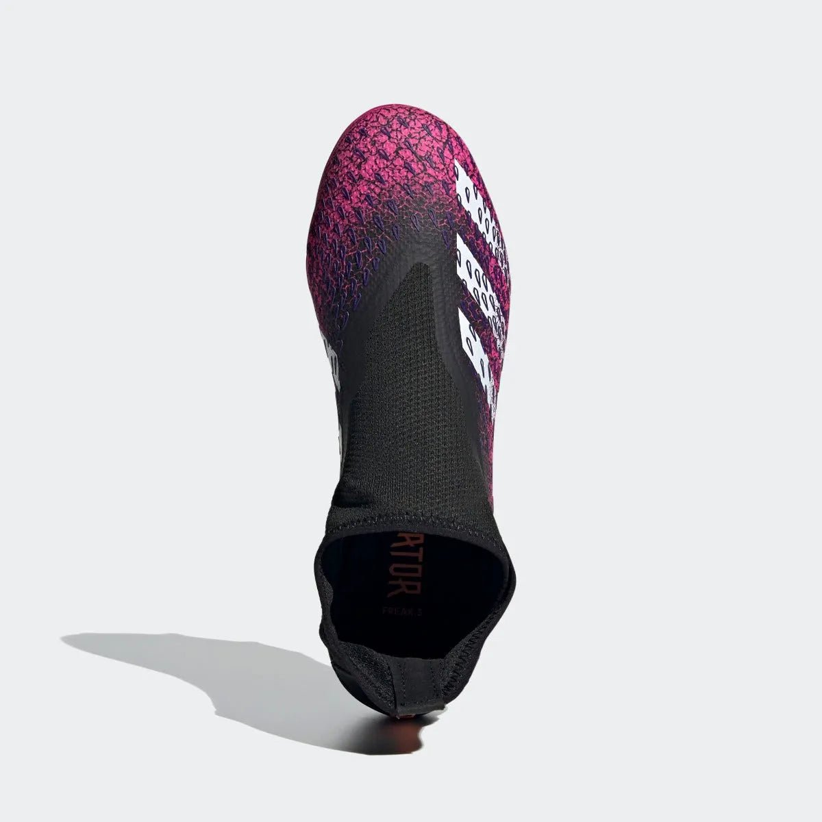 Adidas Predator Freak .3 Laceless FG - Black-Pink-Purple Soccer