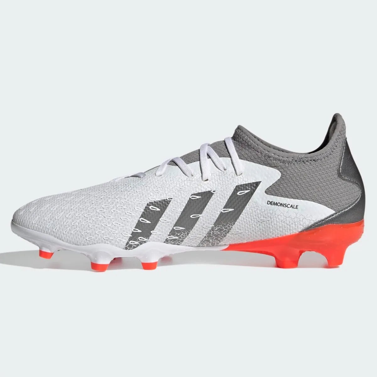 Adidas Predator Freak .3 LOW FG - White-Iron Metallic
