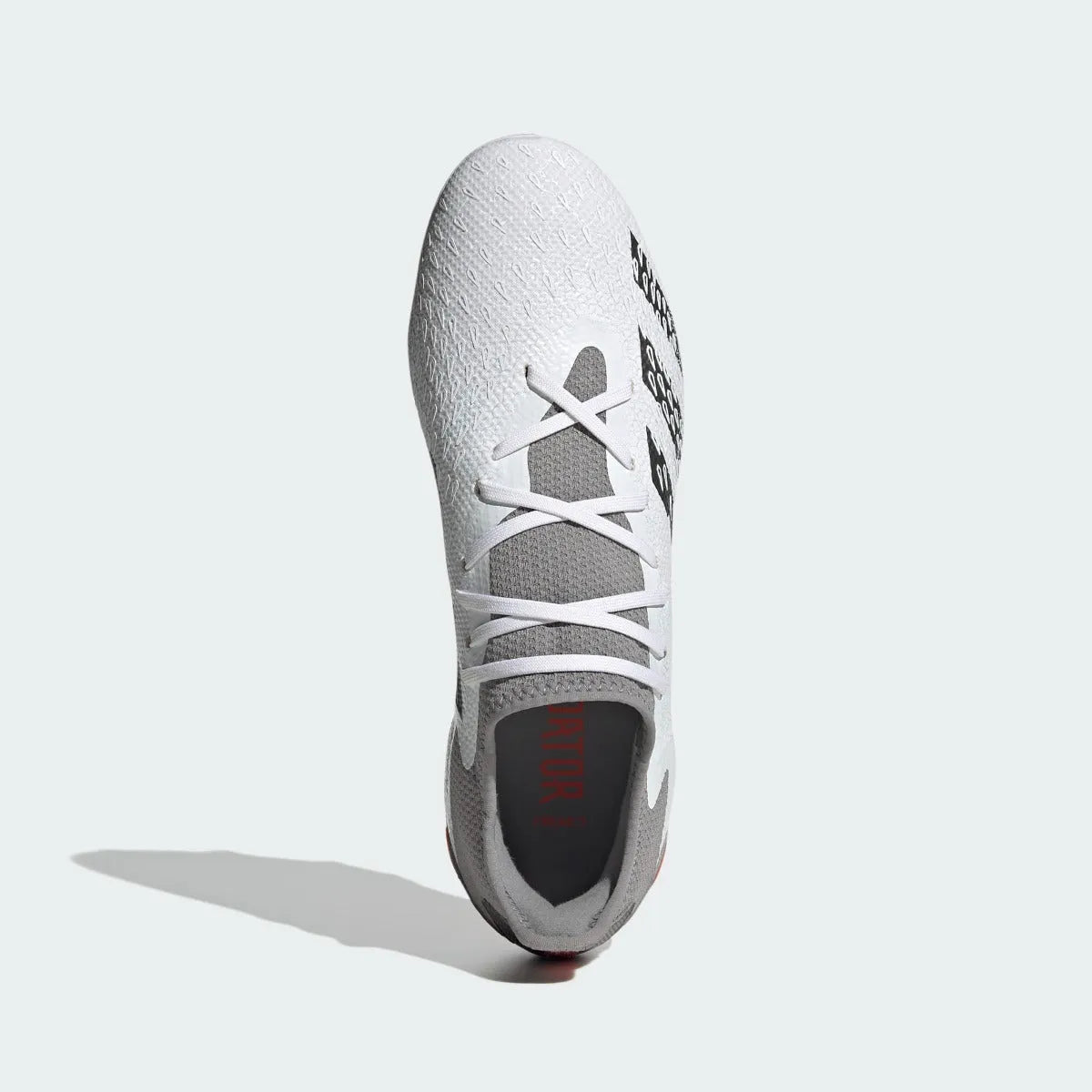 Adidas Predator Freak .3 LOW FG - White-Iron Metallic