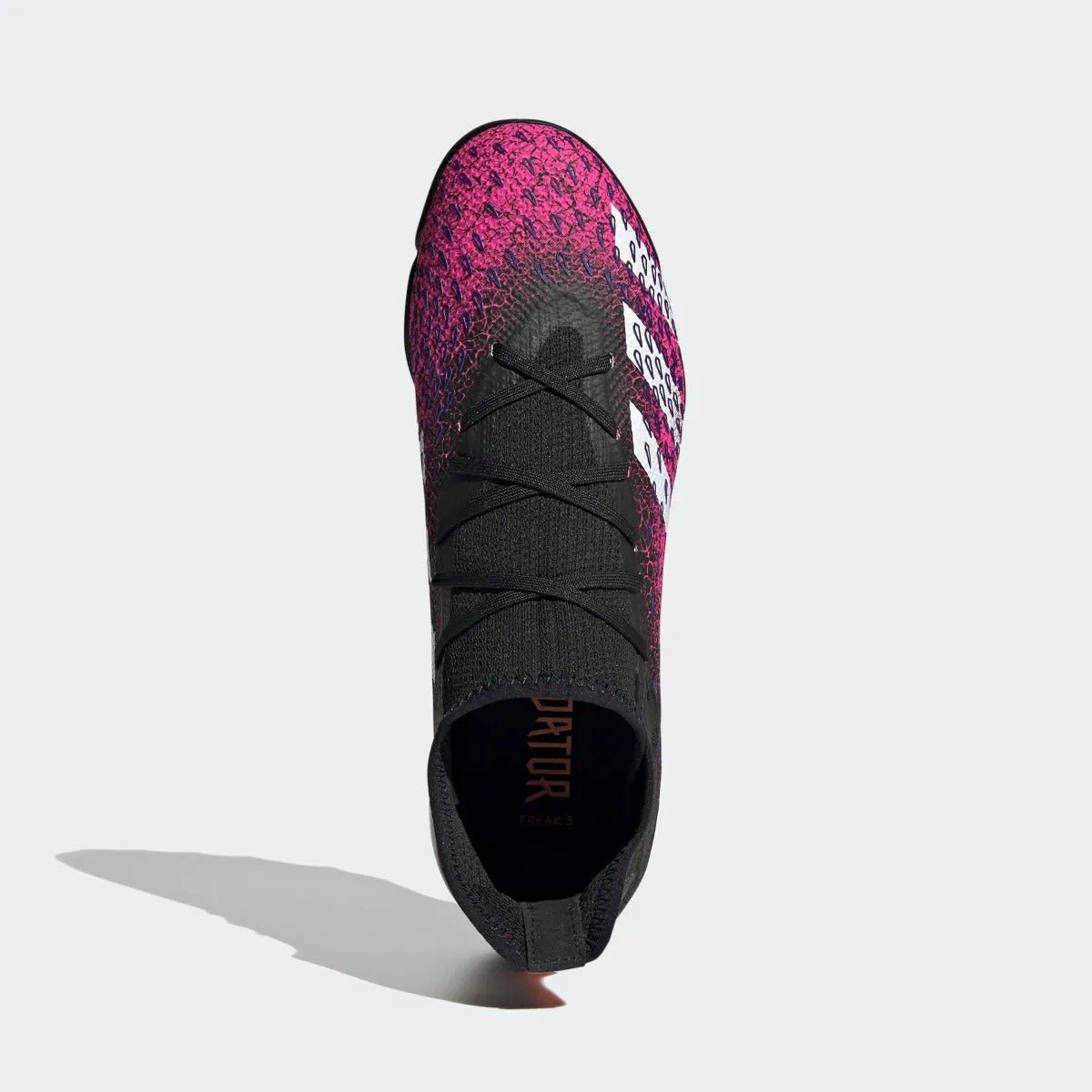 Adidas Predator Freak .3 Turf Soccer Shoes TF - Black-Pink-Purple