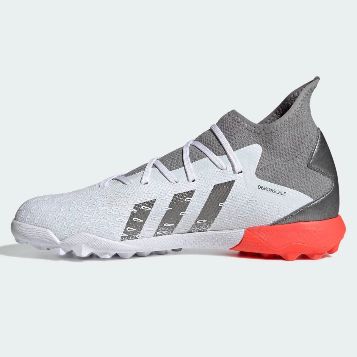 Adidas Predator Freak .3 TF - White-Iron Metallic