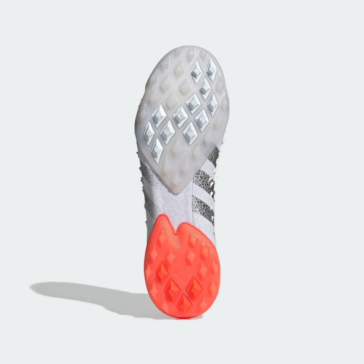 Adidas Predator Freak + TF - White-Iron Metallic
