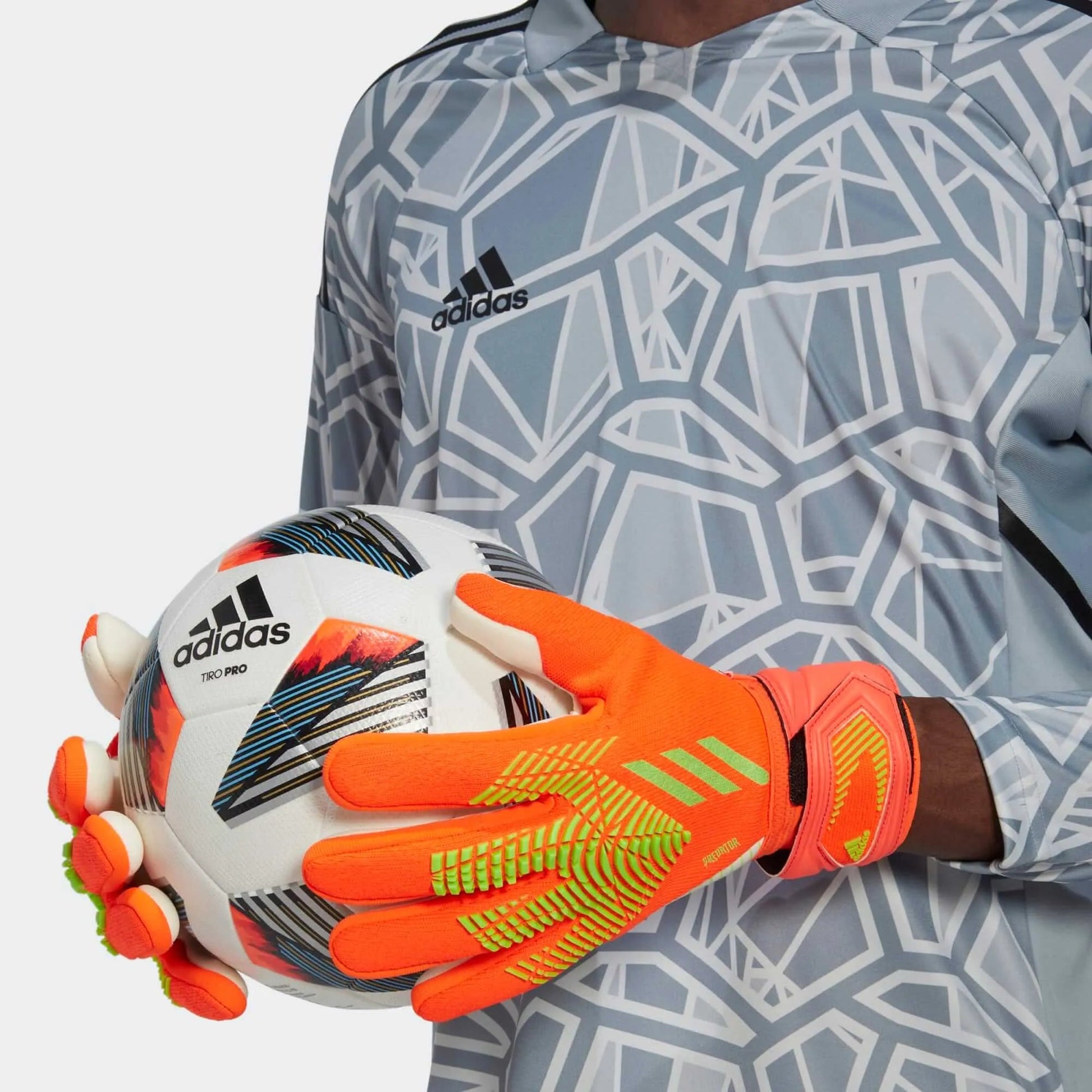 adidas Predator GL League Goalkeeper Glove Solar Red (Model 1)