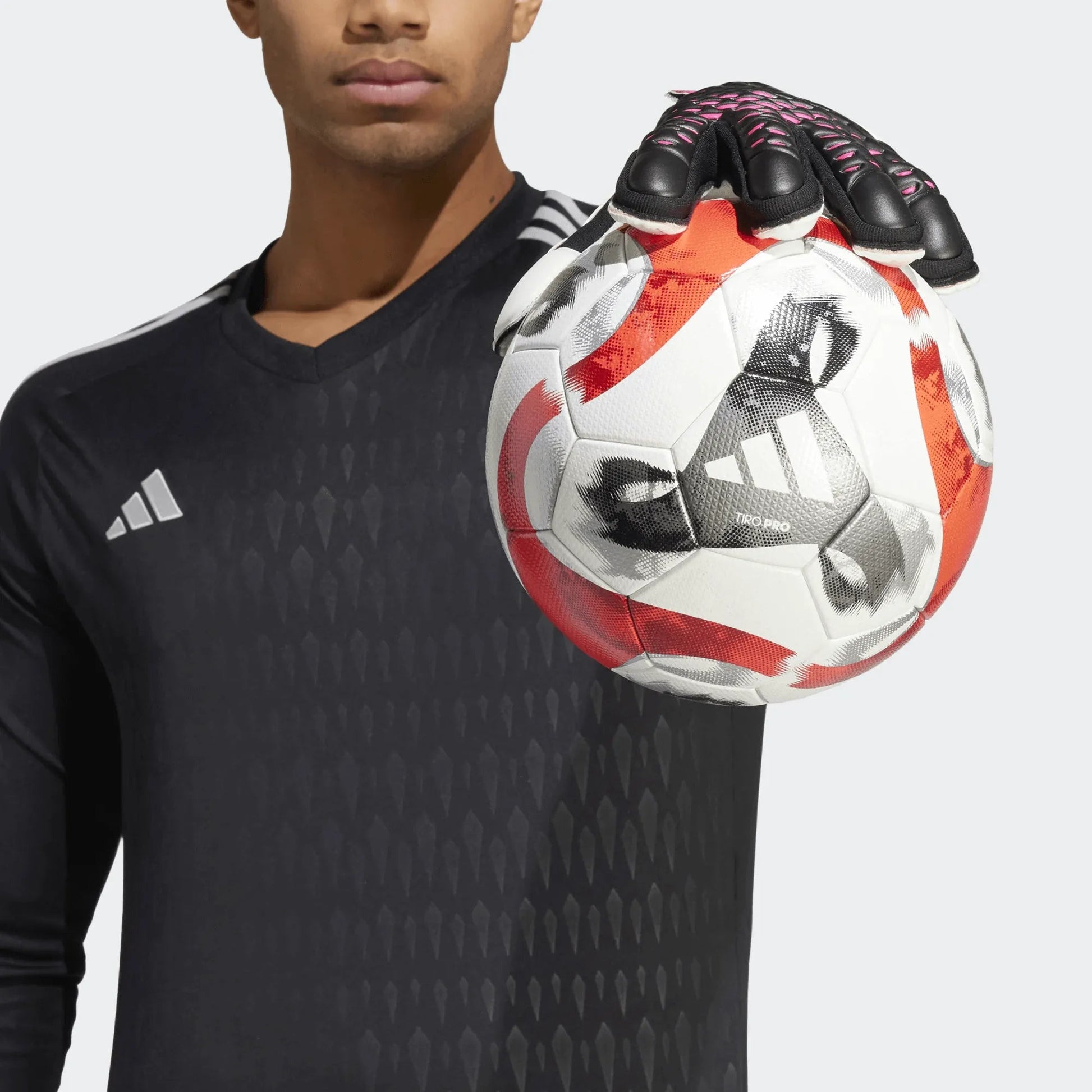 adidas Predator GL Match Fingersave - Black - Pink - White (Model 2)