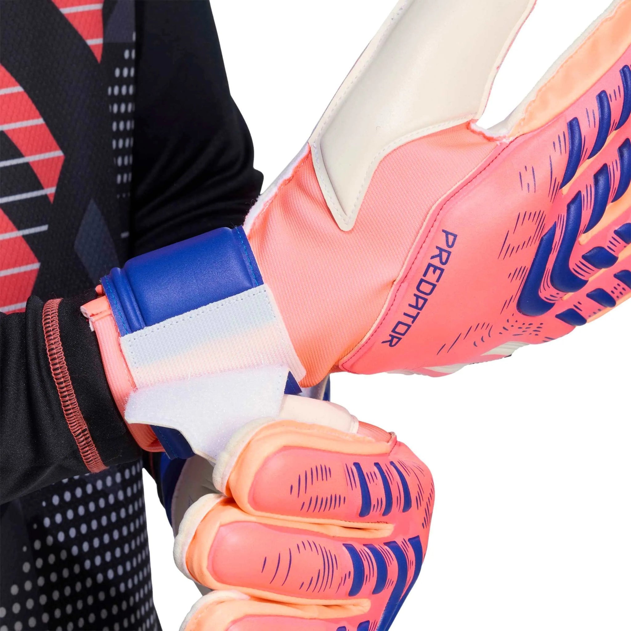 adidas Predator GL Match Fingersave Goalkeeper Gloves (Detail 1)