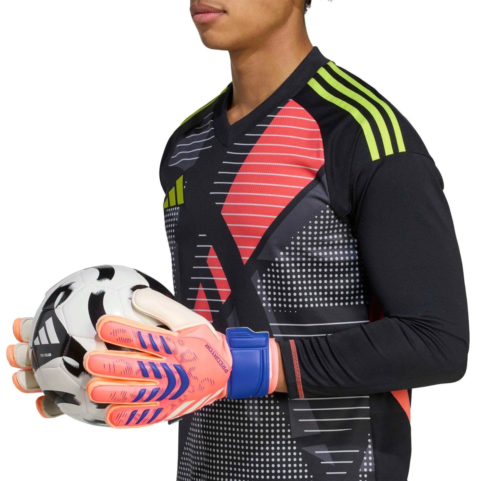 adidas Predator GL Match Fingersave Goalkeeper Gloves (Model 1)