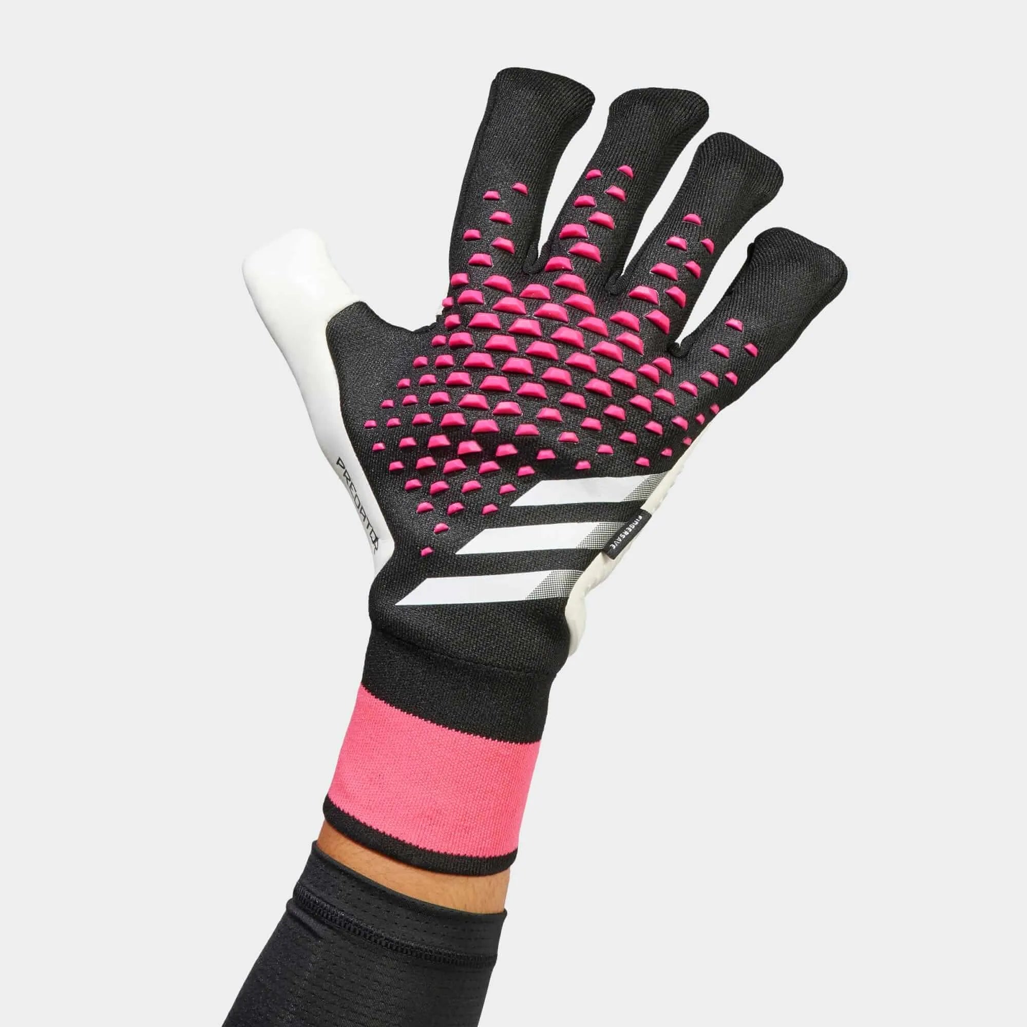 adidas Predator GL Pro Fingersave - Black - White - Pink (Single - Outer)