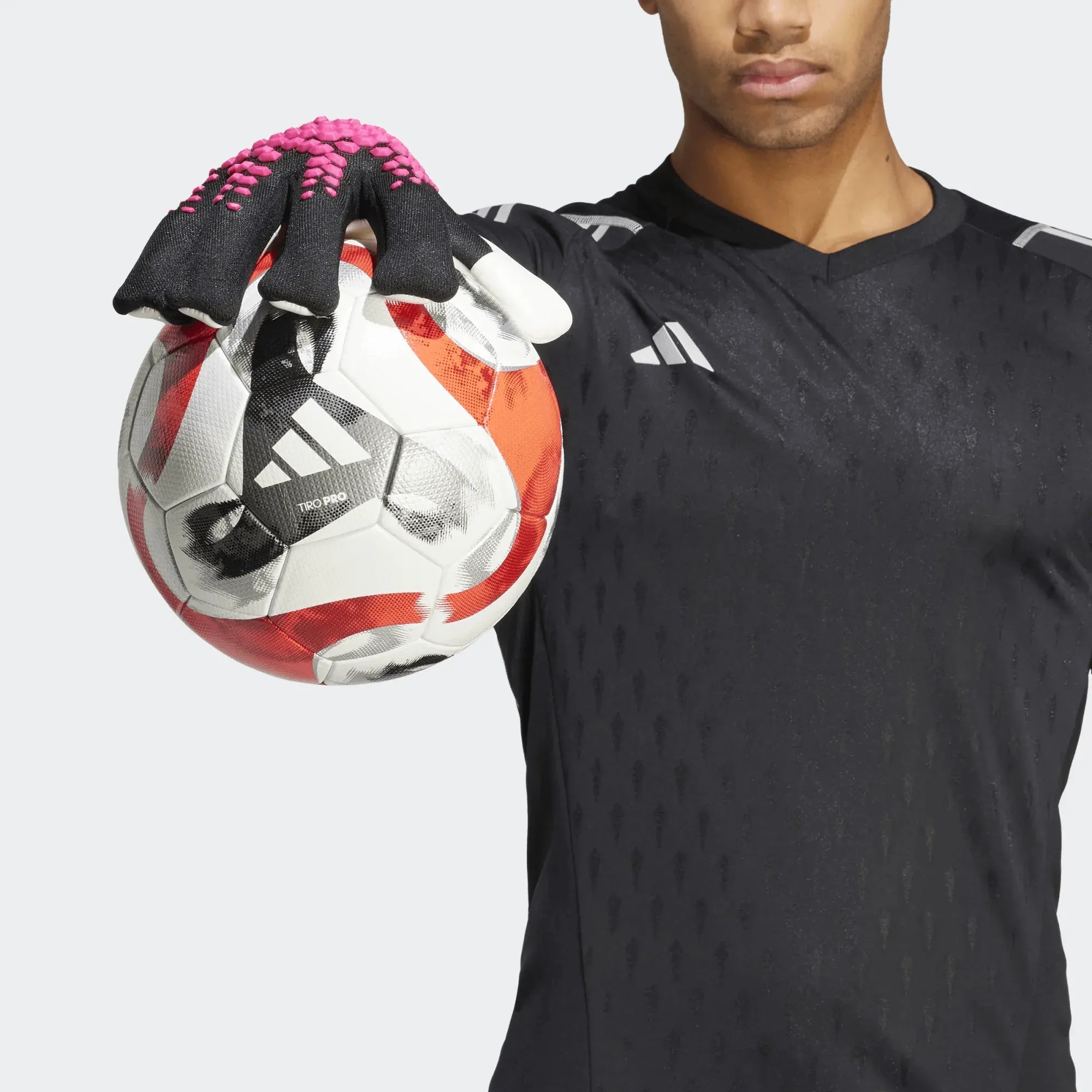 adidas Predator GL Pro Fingersave - Black - White - Pink (Model 2)
