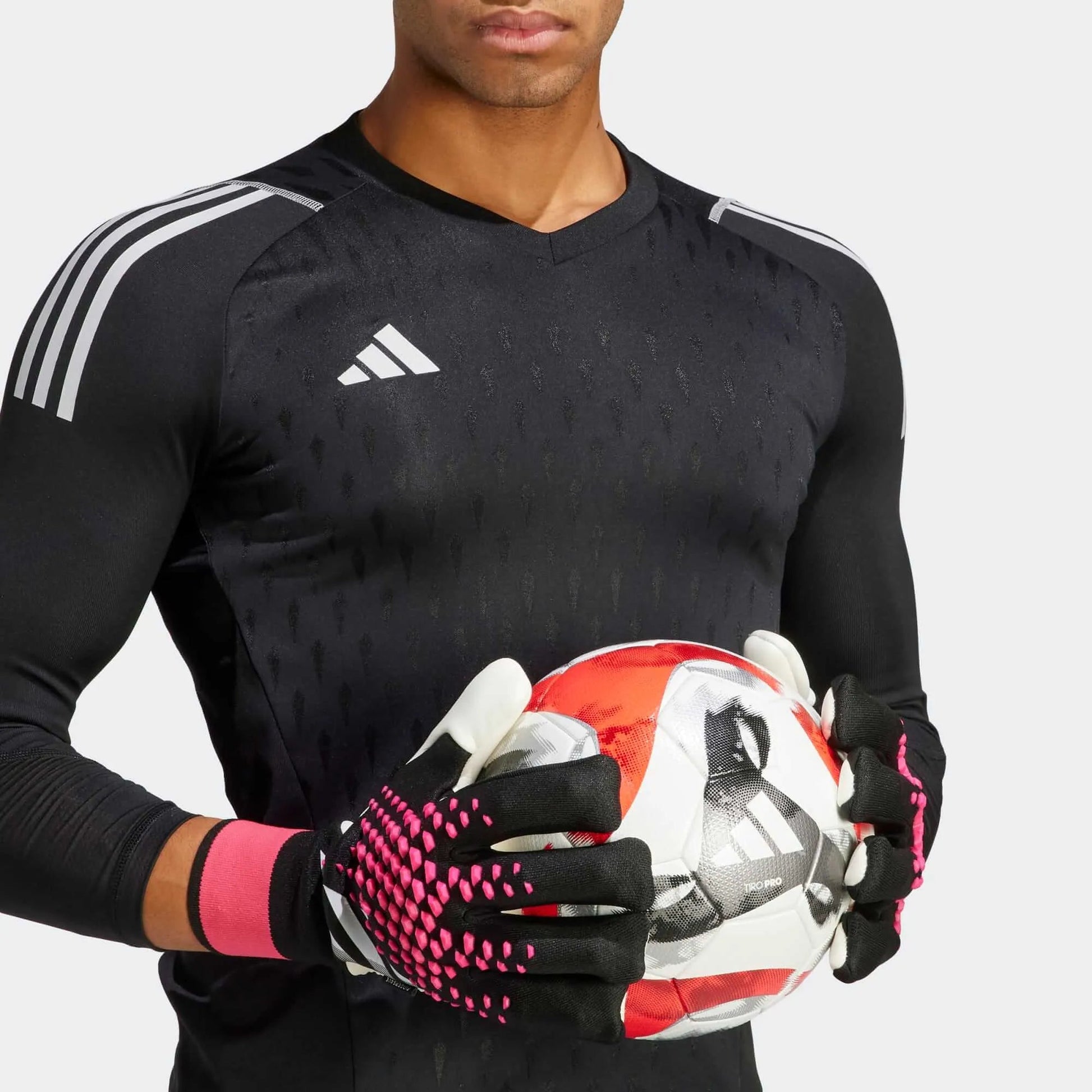 adidas Predator GL Pro Fingersave - Black - White - Pink (Model 1)