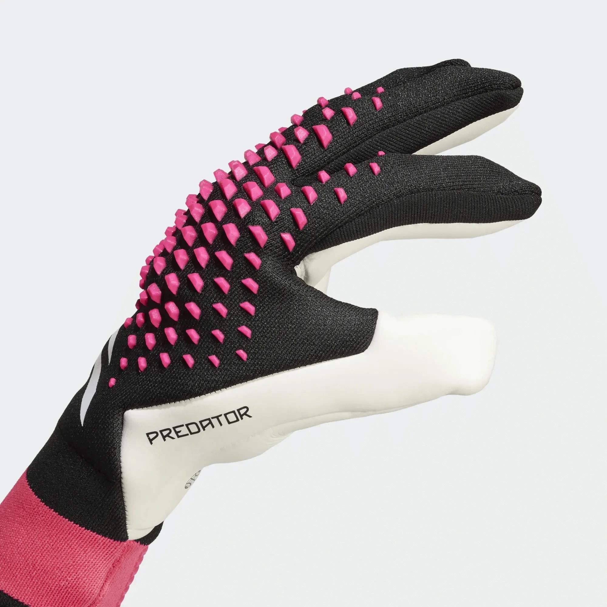 adidas Predator GL Pro Fingersave - Black - White - Pink (Single - Side)
