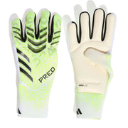 adidas Predator GL Pro Goalkeeper Gloves Lucid Lemon / White / Black (Pair)