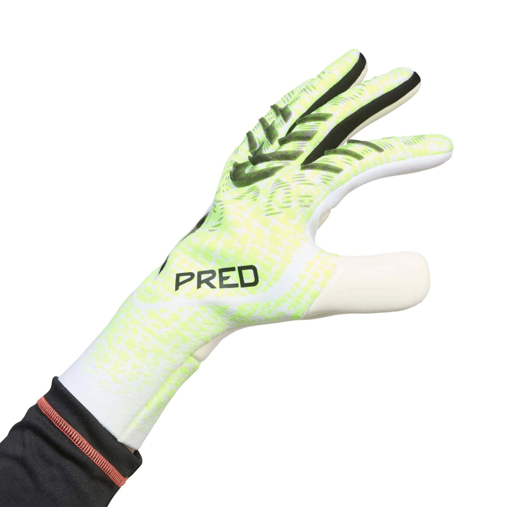 adidas Predator GL Pro Goalkeeper Gloves Lucid Lemon / White / Black (Single - Side)