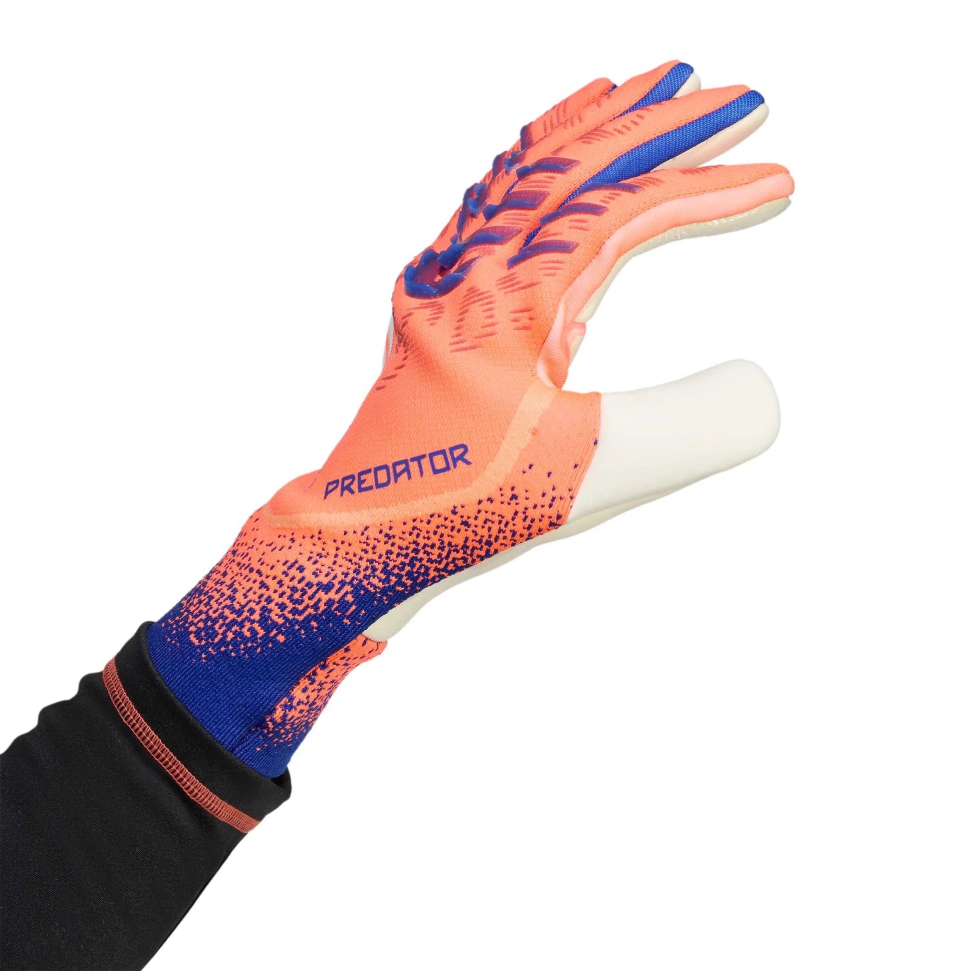 adidas Predator GL Pro Goalkeeper Gloves Signal Coral / White / Lucid Blue (Single - Outer)