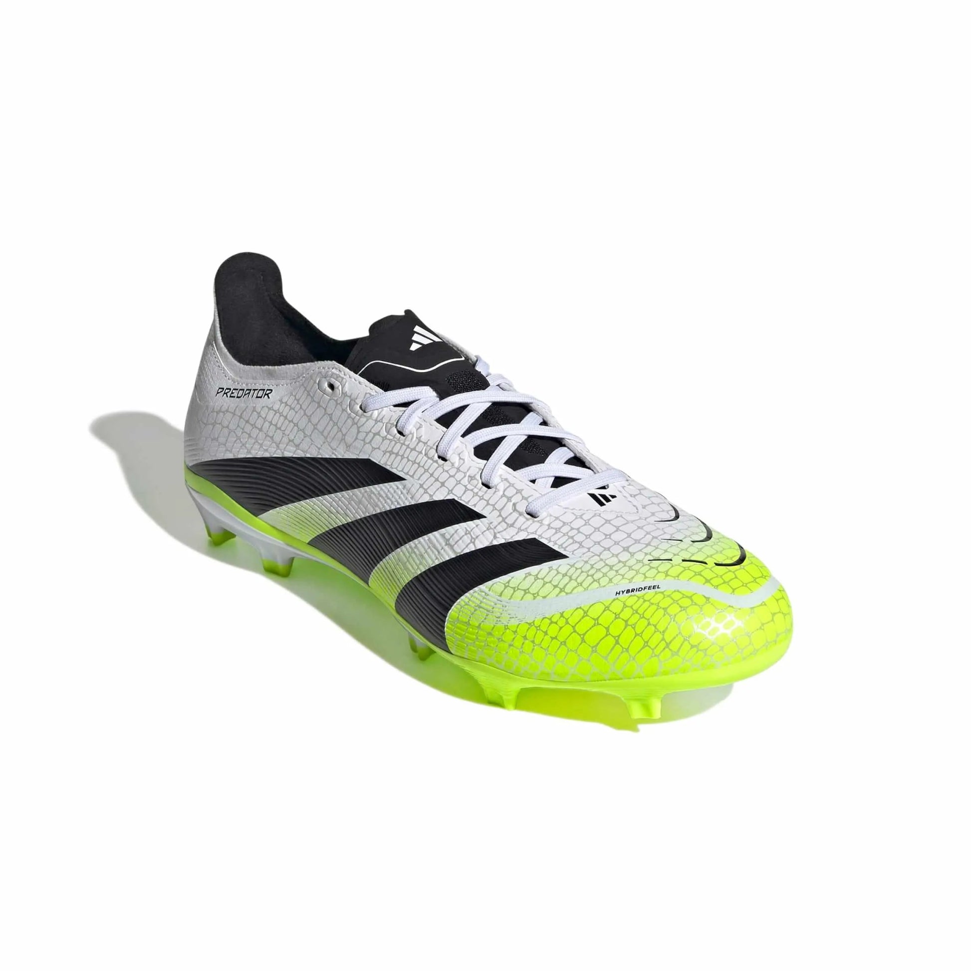 adidas Predator League Firm-Multi Ground Soccer Cleats - Radiant Blaze Pack (FA25) (Lateral - Front)