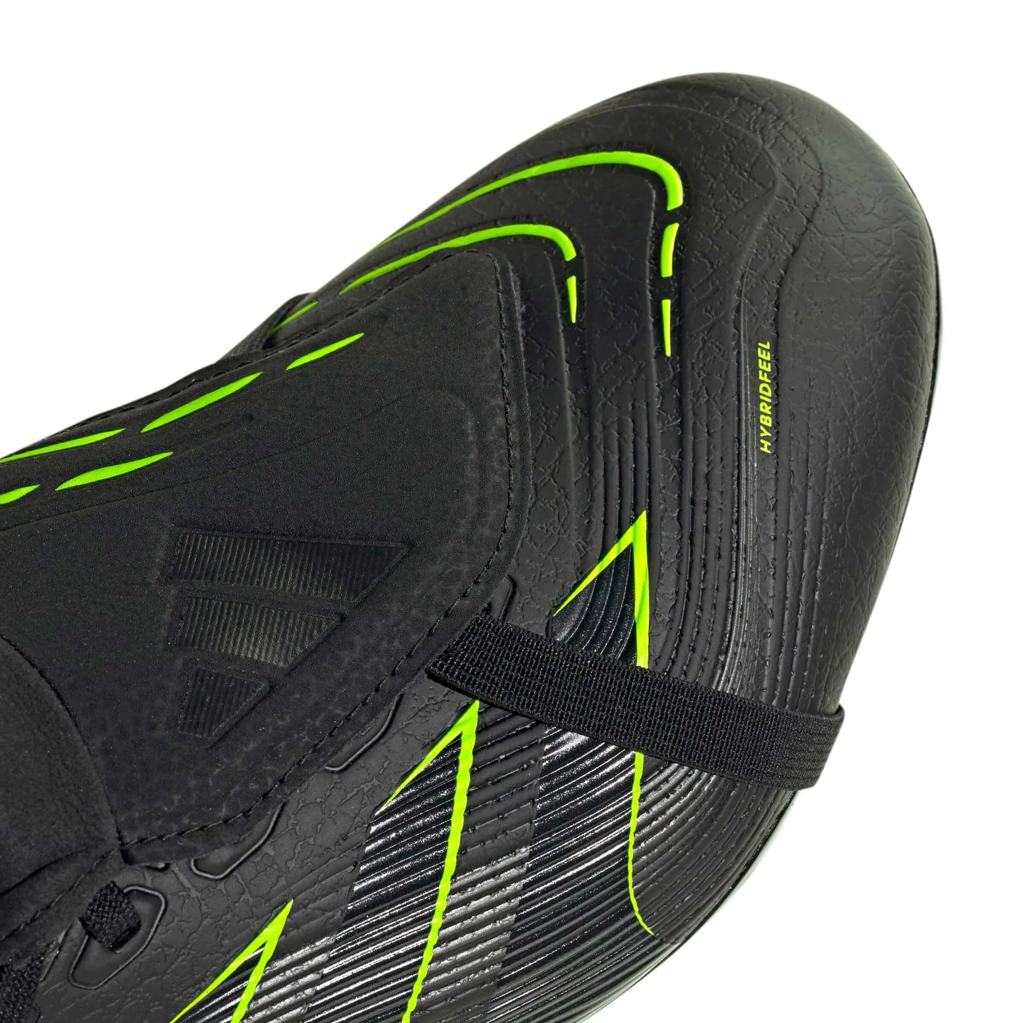 adidas Predator League Fold-Over Tongue Firm-Multi Ground Soccer Cleats - Electric Stealth Pack (FA25) (Detail 1)