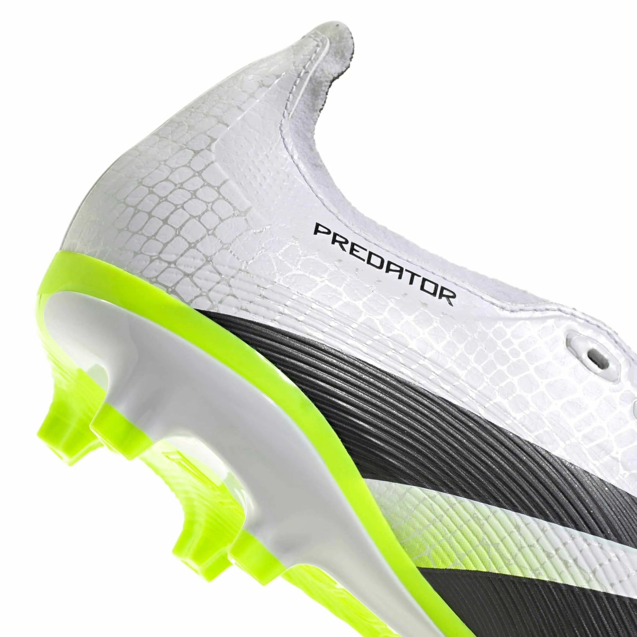 adidas Predator League Fold-Over Tongue Firm-Multi Ground Soccer Cleats - Radiant Blaze Pack (FA25) (Detail 2)