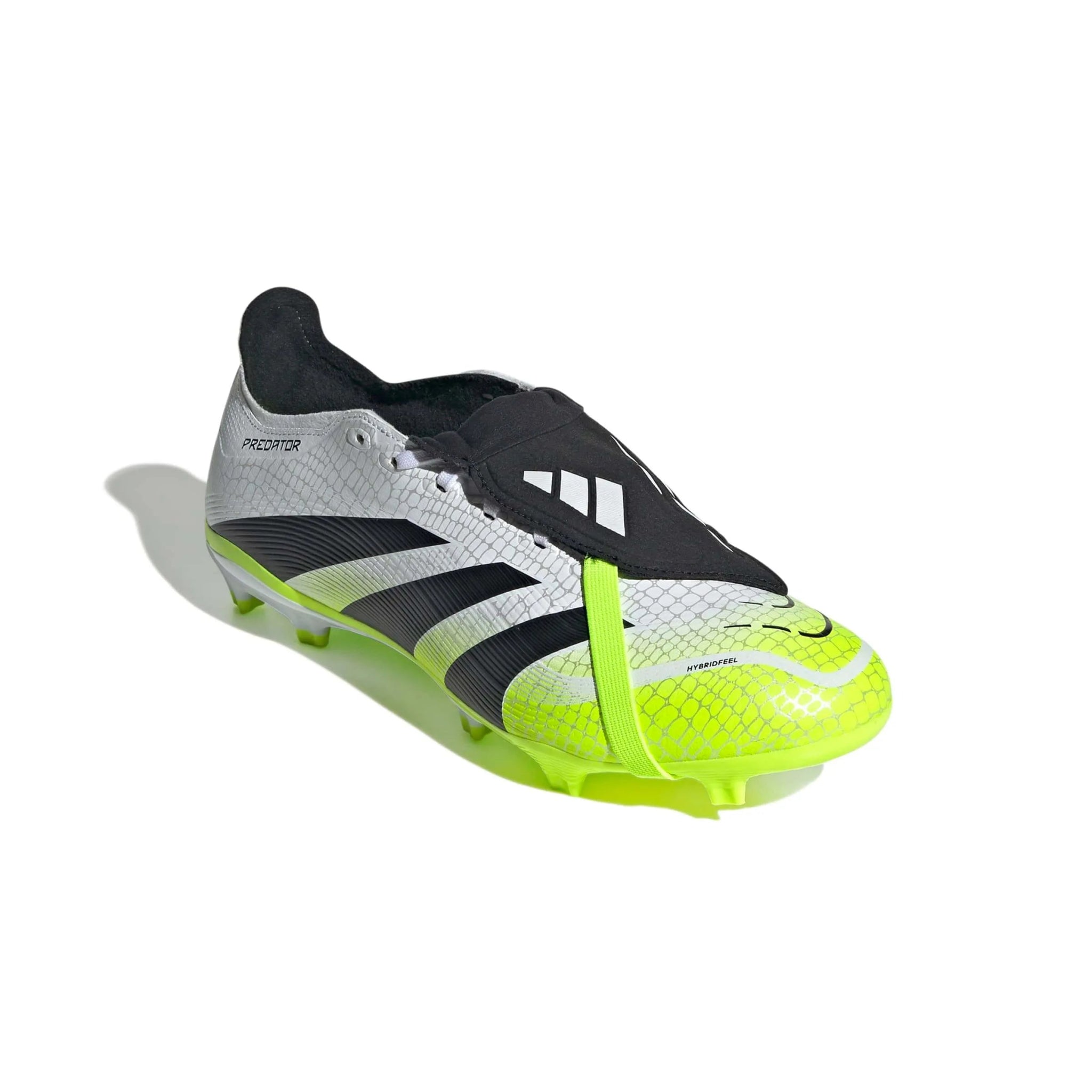 adidas Predator League Fold-Over Tongue Firm-Multi Ground Soccer Cleats - Radiant Blaze Pack (FA25) (Lateral - Front)