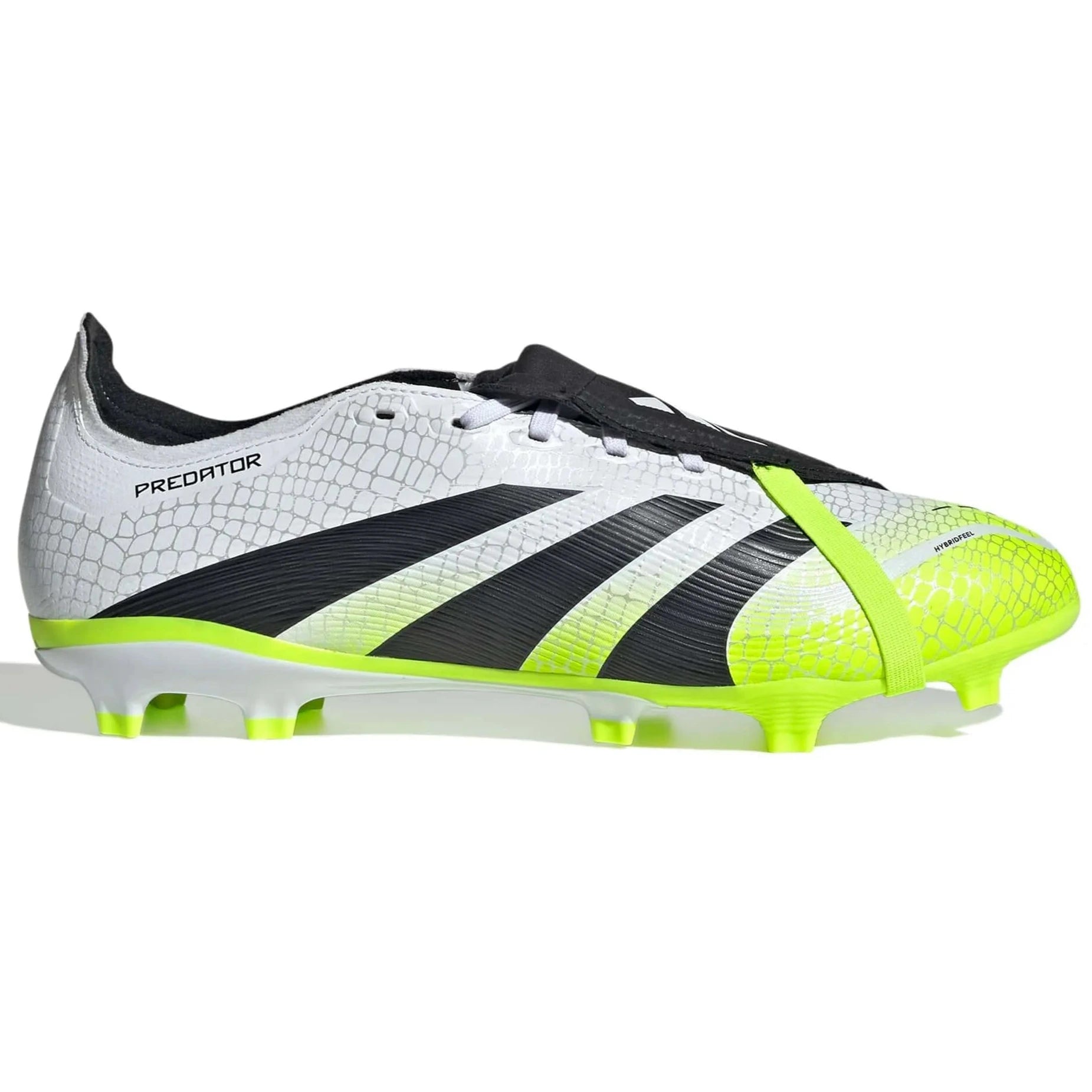adidas Predator League Fold-Over Tongue Firm-Multi Ground Soccer Cleats - Radiant Blaze Pack (FA25) (Side 1)