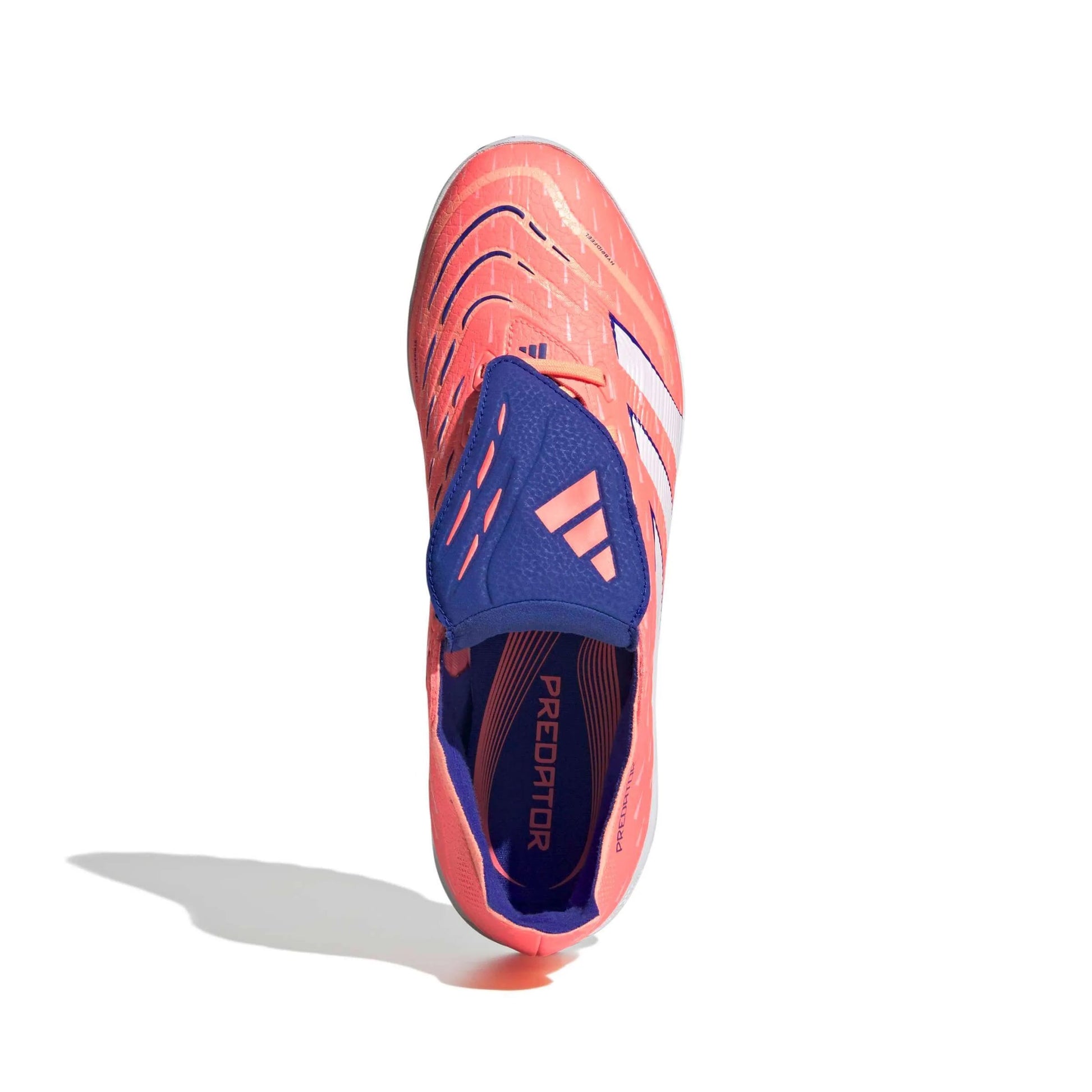 adidas Predator League Fold-Over Tongue Turf Soccer Shoes - Coral Blaze Pack (FA25) (Top)