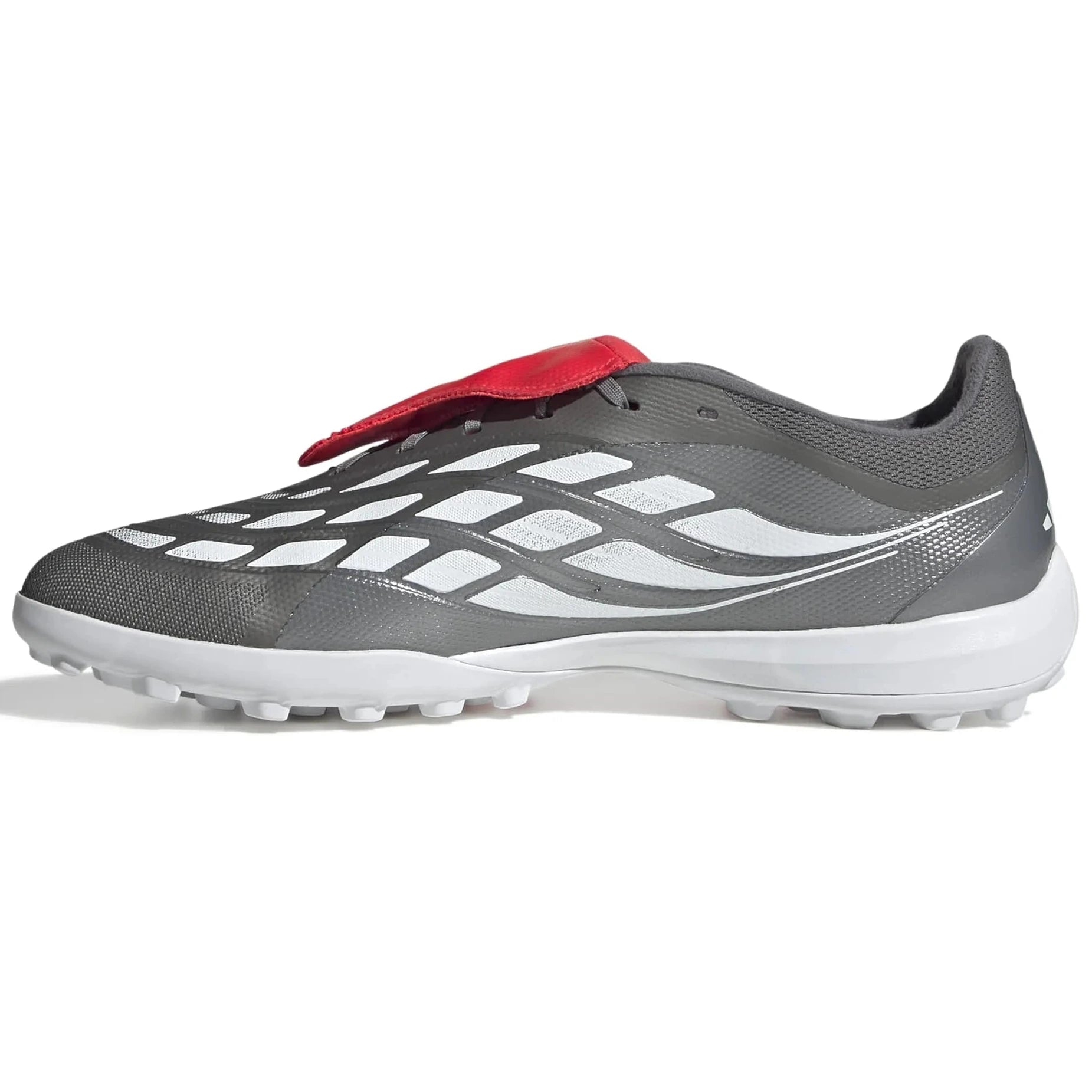 adidas Predator League Fold-Over Tongue Turf Soccer Shoes - Finishers Steel Pack (SP26) (Side 2)