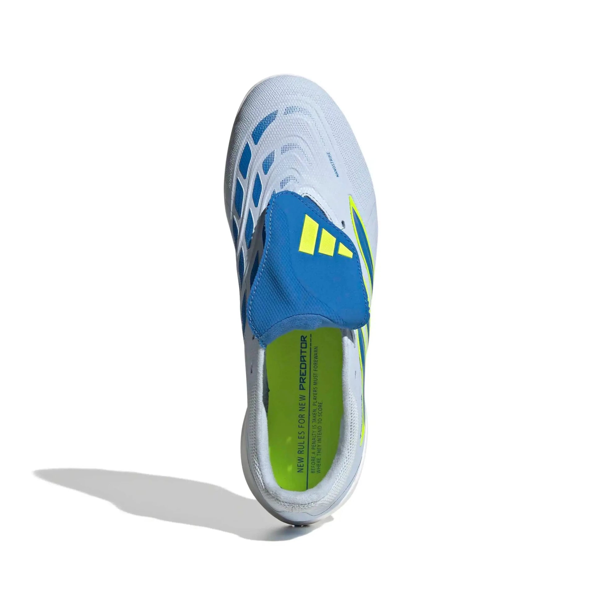 adidas Predator League Fold-Over Tongue Turf Soccer Shoes - Ice adidas Predator League Fold-Over Tongue Turf Soccer Shoes - Ice