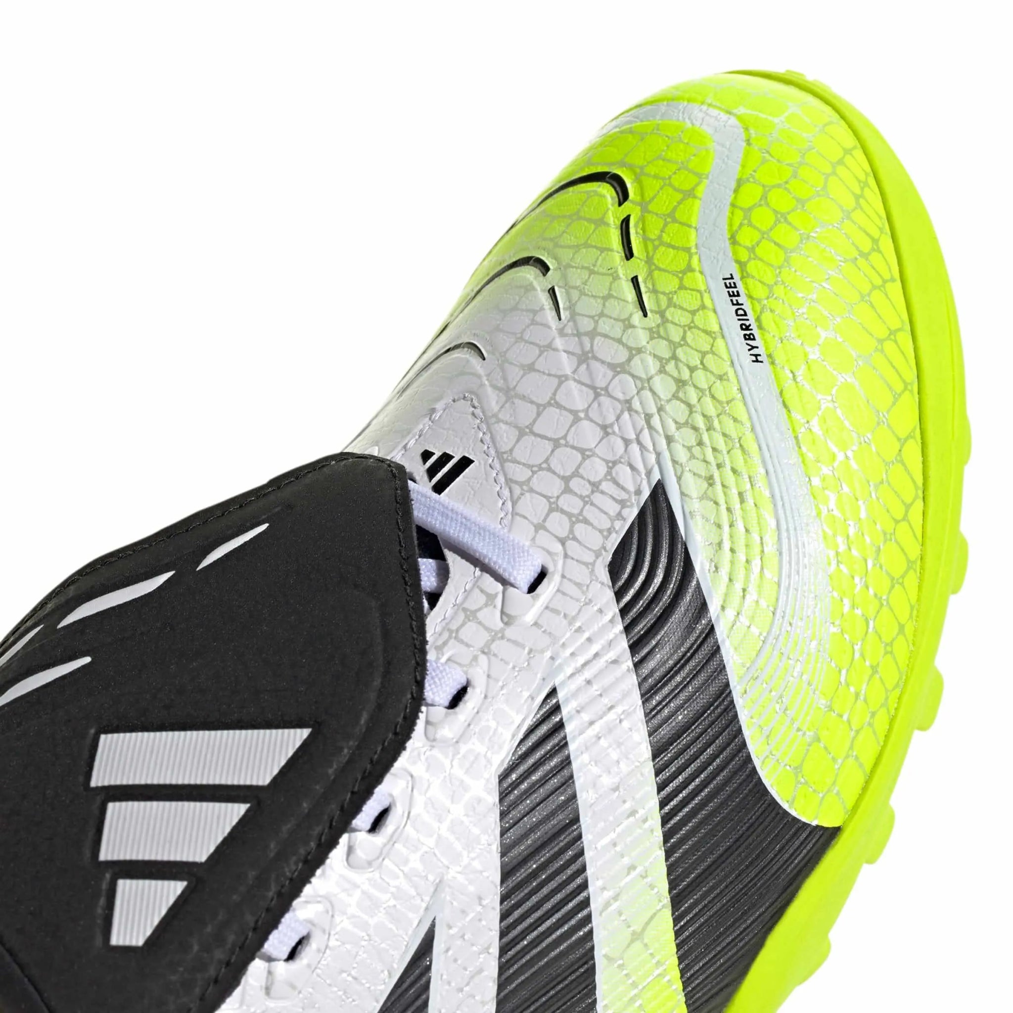 adidas Predator League Fold-Over Tongue Turf Soccer Shoes - Radiant Blaze Pack (FA25) (Detail 1)