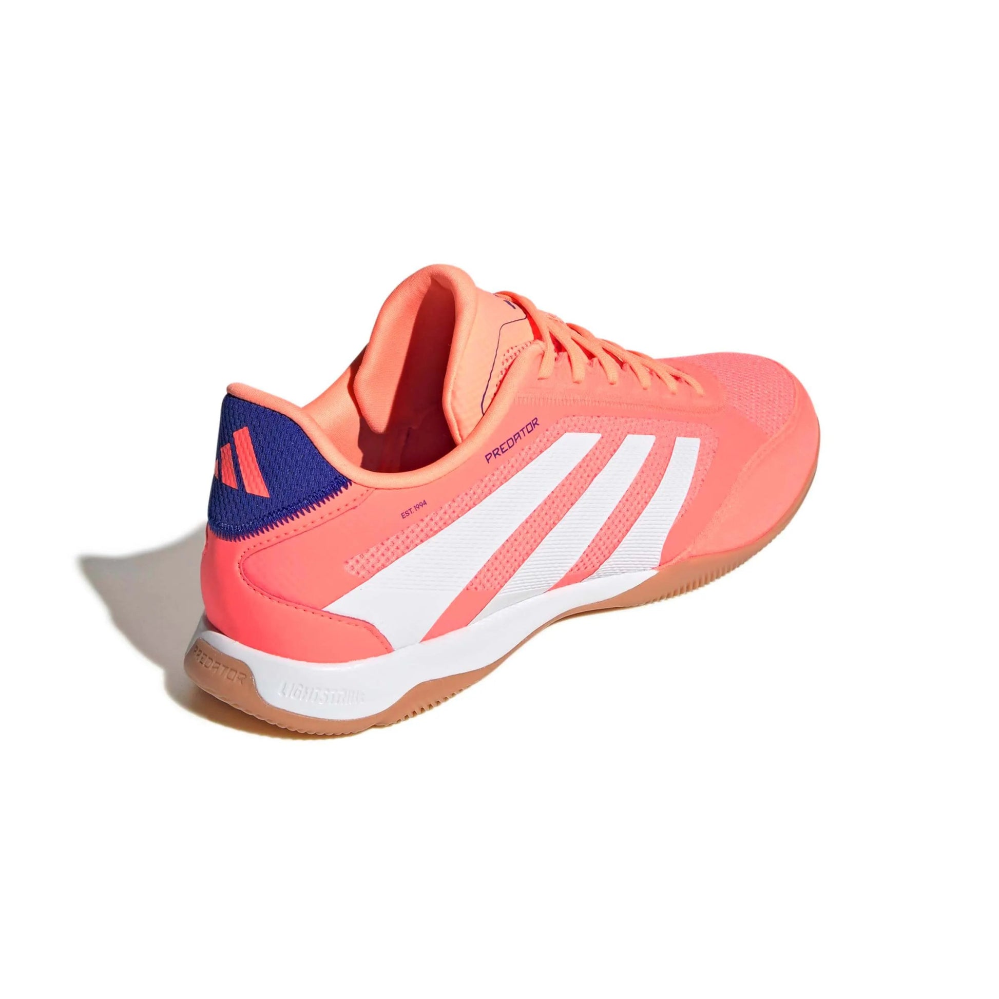 adidas Predator League Indoor Soccer Shoes - Coral Blaze Pack (FA25) (Lateral - Back)