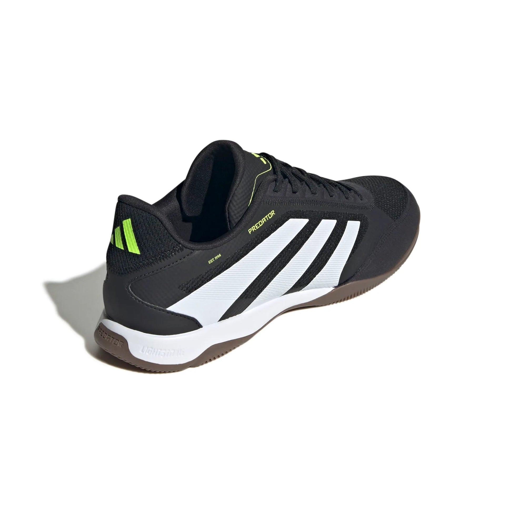 adidas Predator League Indoor Soccer Shoes - Electric Stealth Pack (FA25) (Lateral - Back)