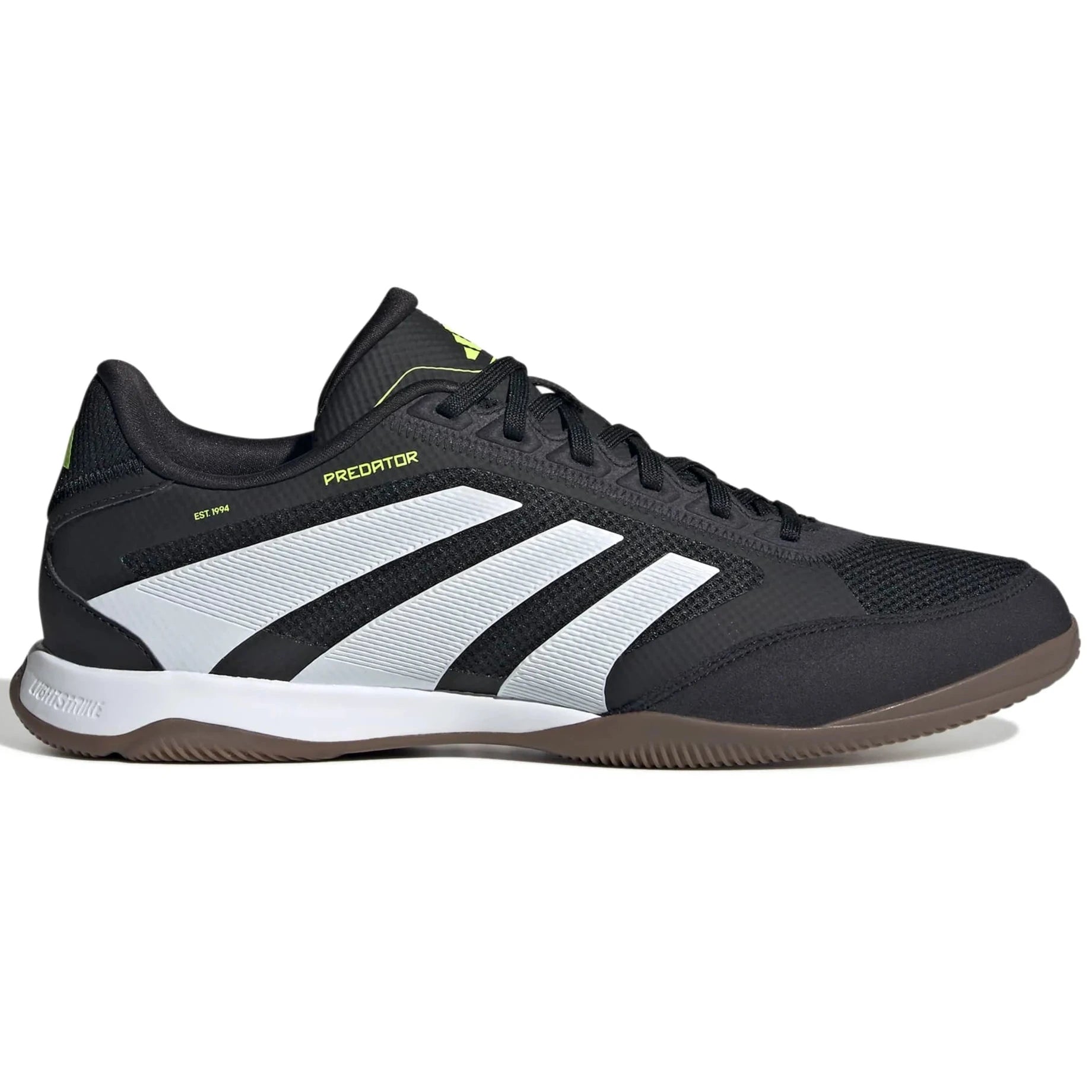 adidas Predator League Indoor Soccer Shoes - Electric Stealth Pack (FA25) (Side 1)