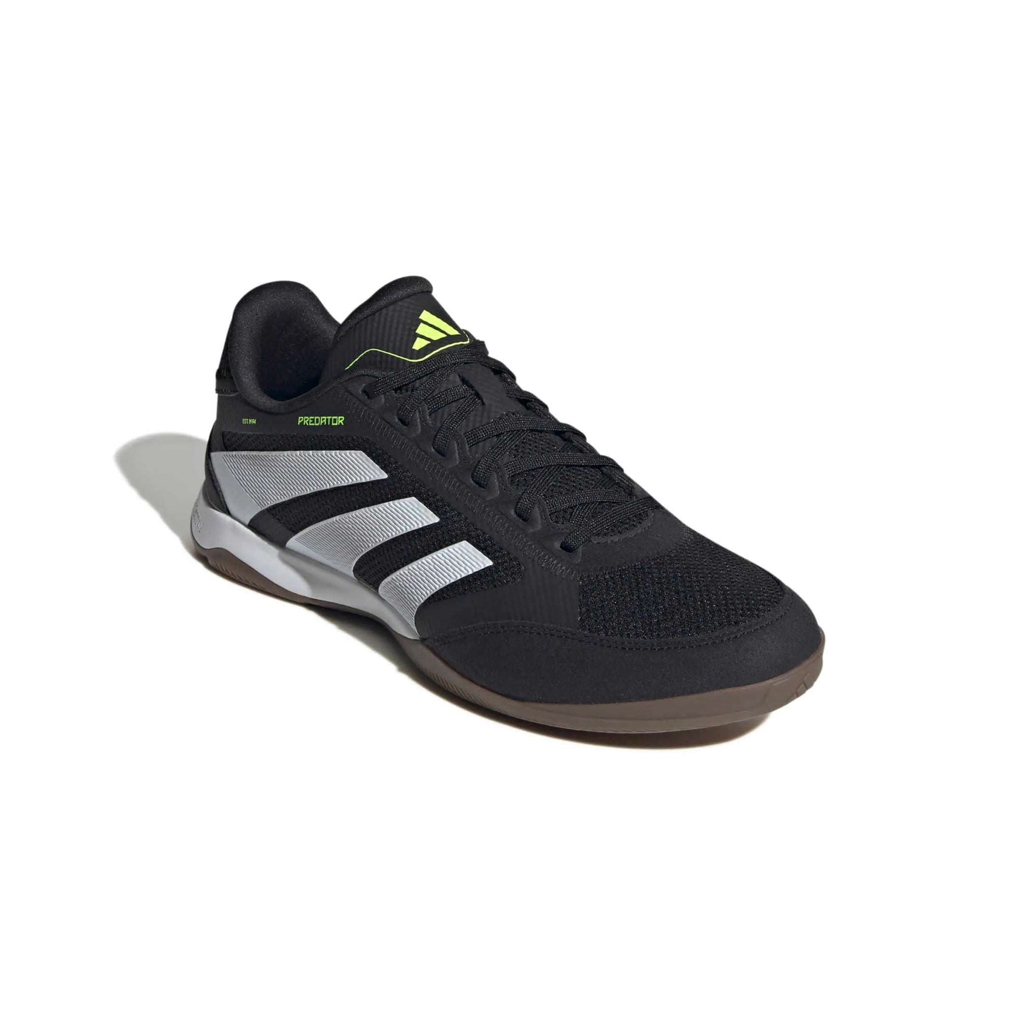 adidas Predator League Indoor Soccer Shoes - Electric Stealth Pack (FA25) (Lateral - Front)