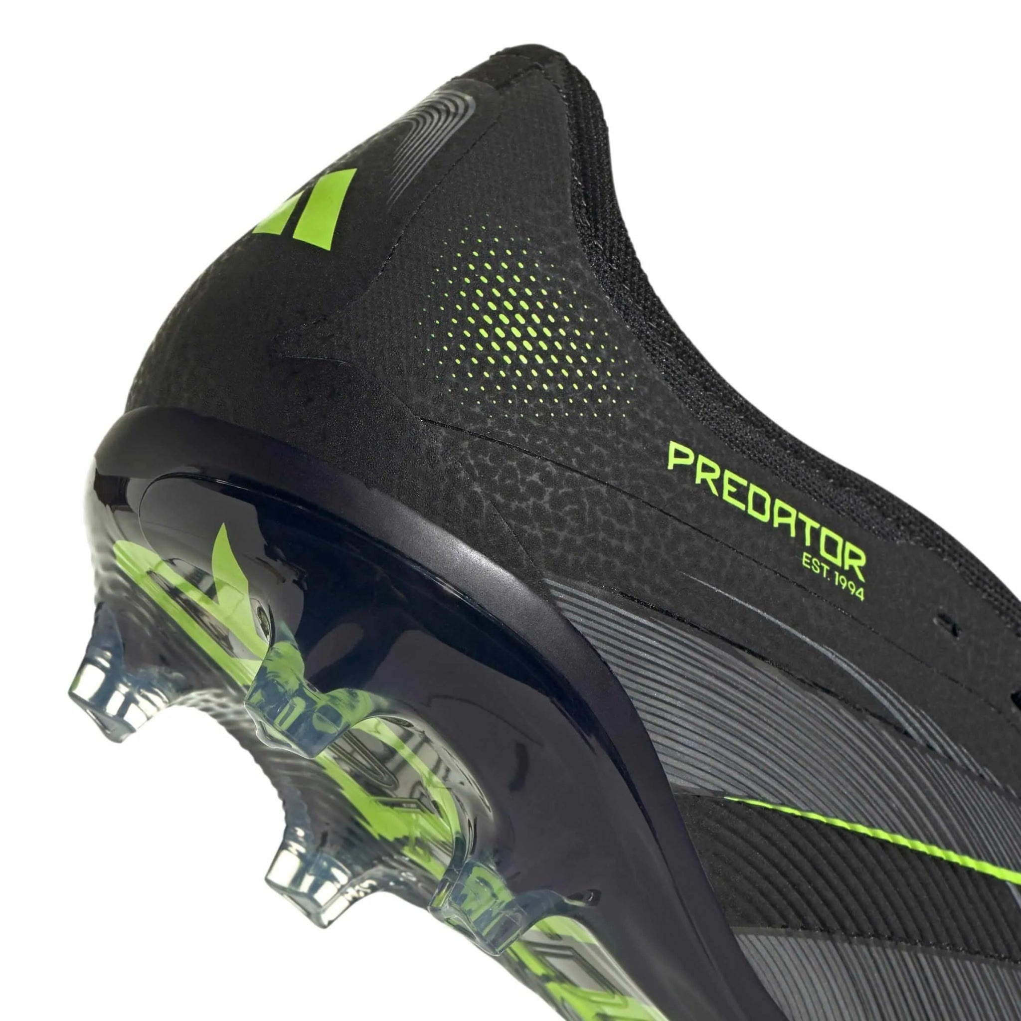adidas Predator Pro Fold-Over Tongue Firm Ground Soccer Cleats - Electric Stealth Pack (FA25)