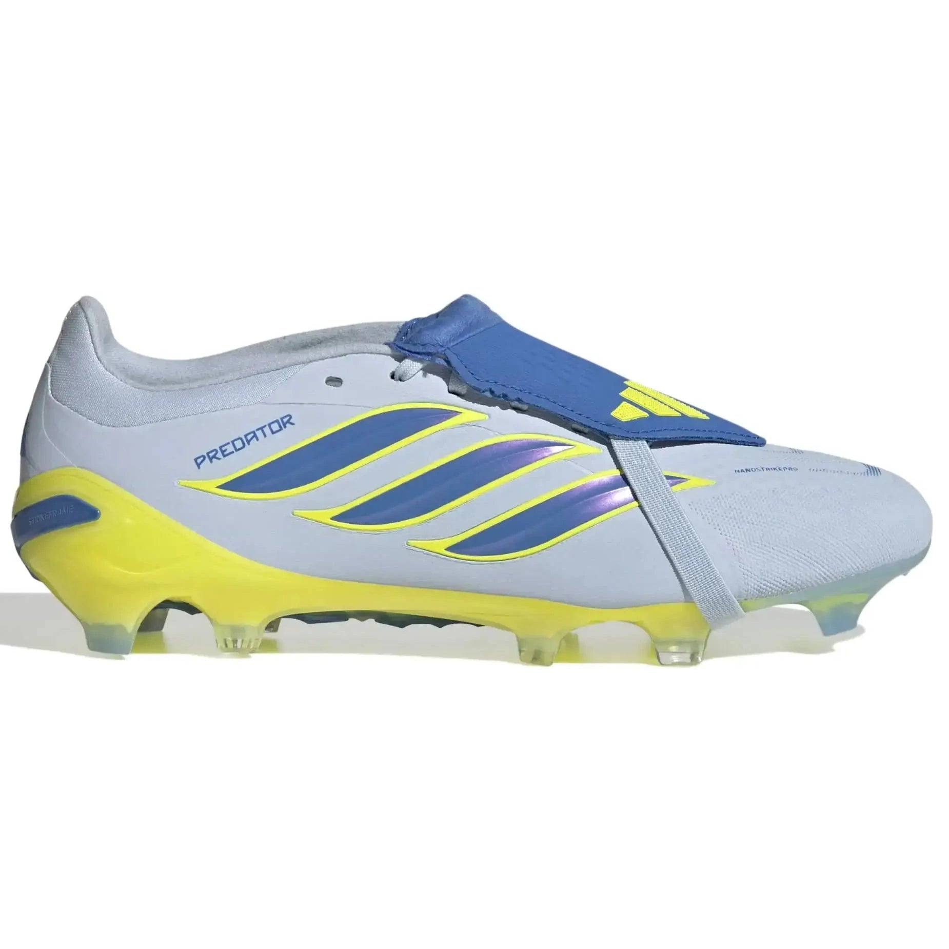 adidas Predator Pro Fold-Over Tongue Firm Ground Soccer Cleats - Ice Cold Precision Pack (SP26) (Side 1)