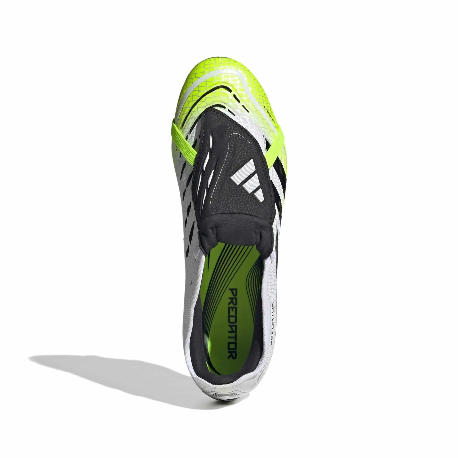 adidas Predator Pro Fold-Over Tongue Firm Ground Soccer Cleats. - Radiant Blaze Pack (FA25) (Top)