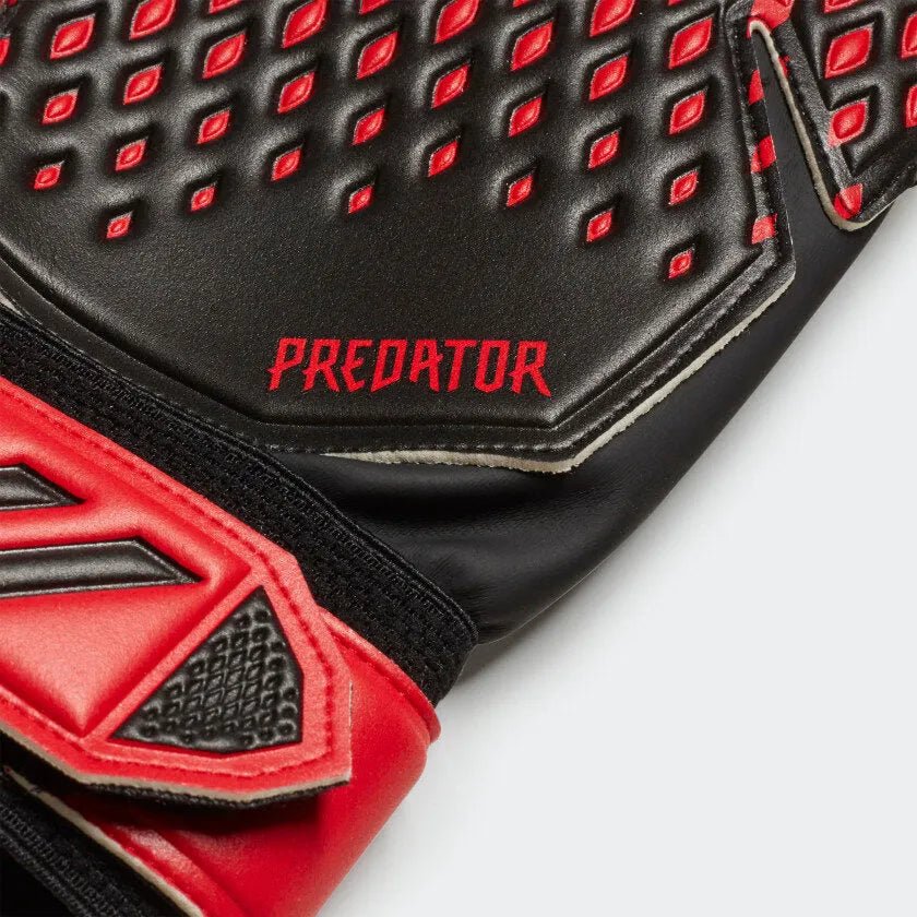 adidas Predator Training Goalkeeper Gloves - Black-Red