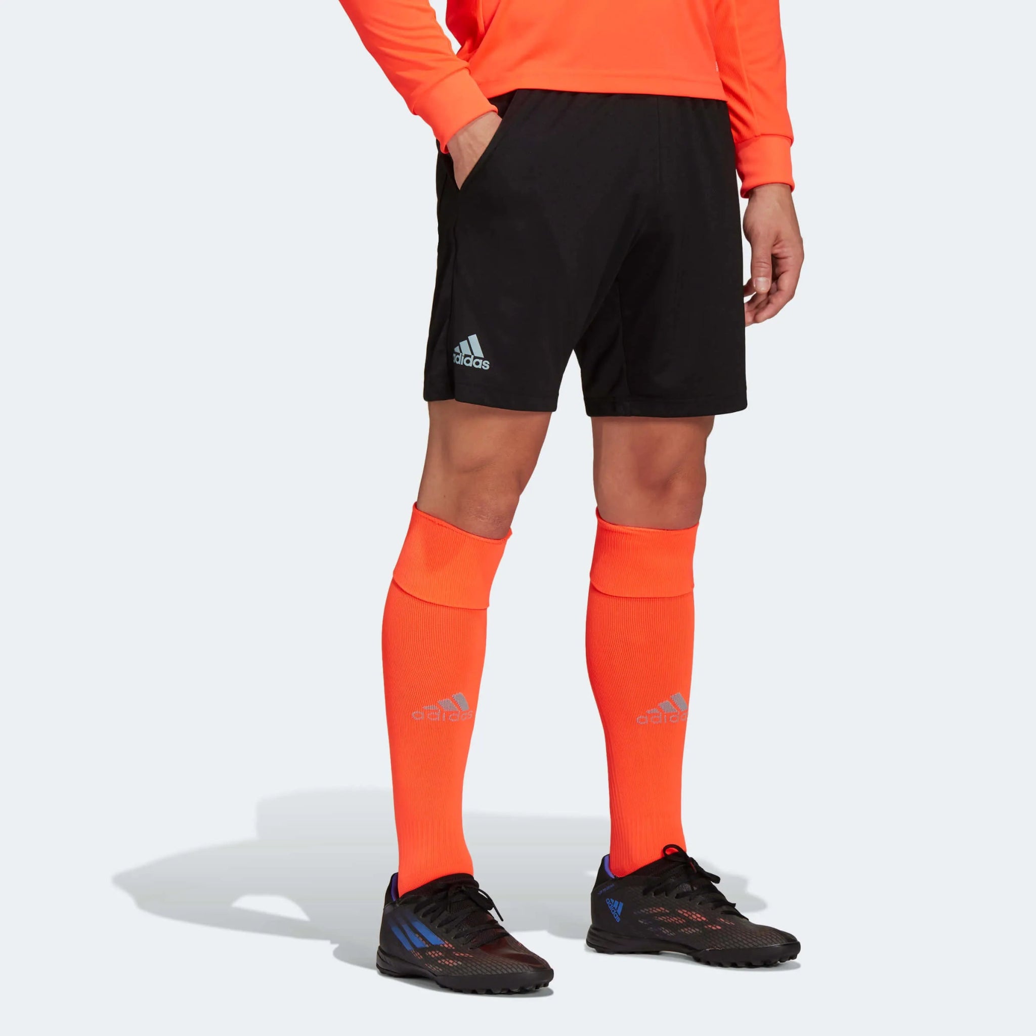 adidas Referee 22 Shorts - Black-White