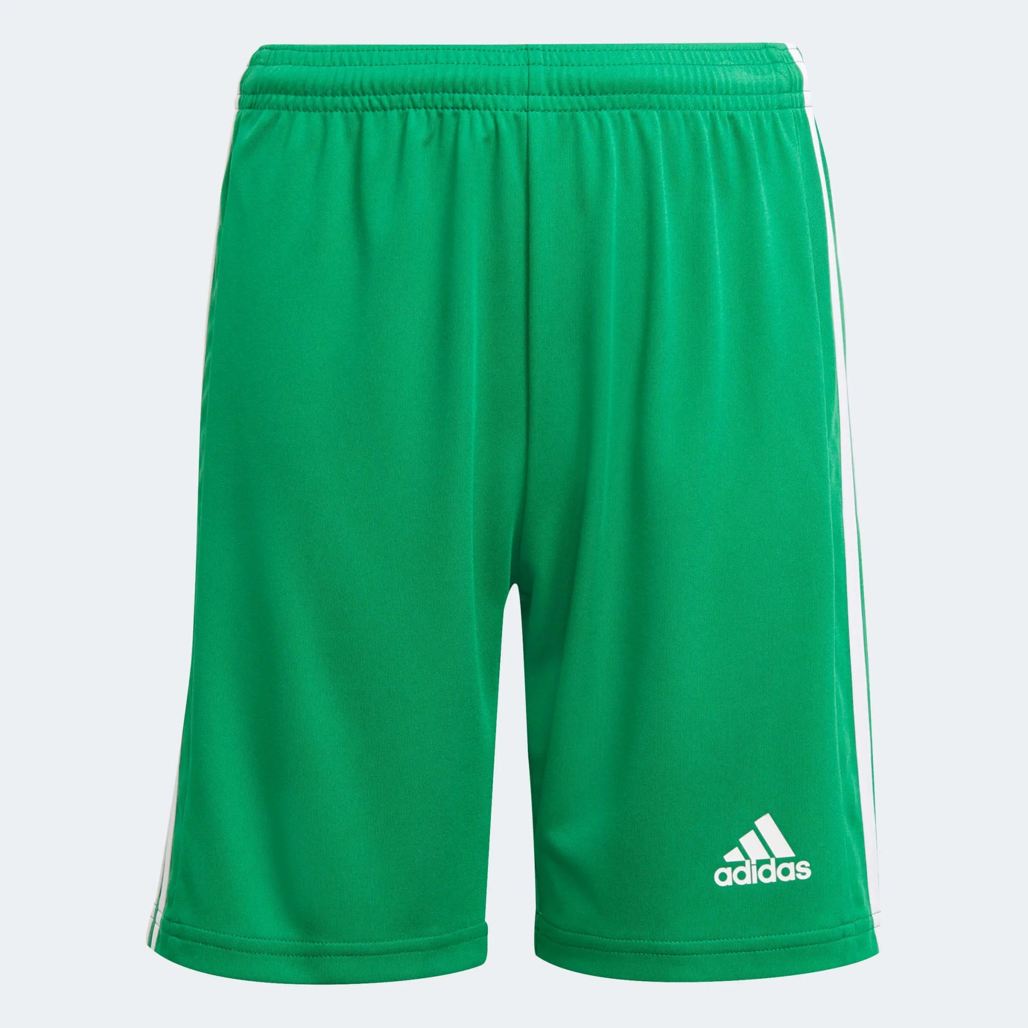 Adidas Squadra 21 Youth Shorts Green-White (Front)