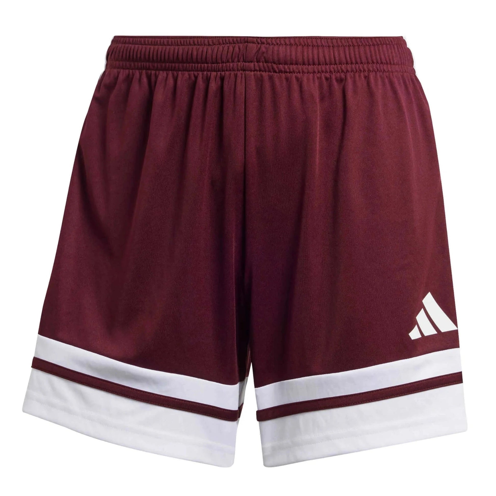 adidas Squadra 25 Women's Shorts Maroon 2/White (Front)