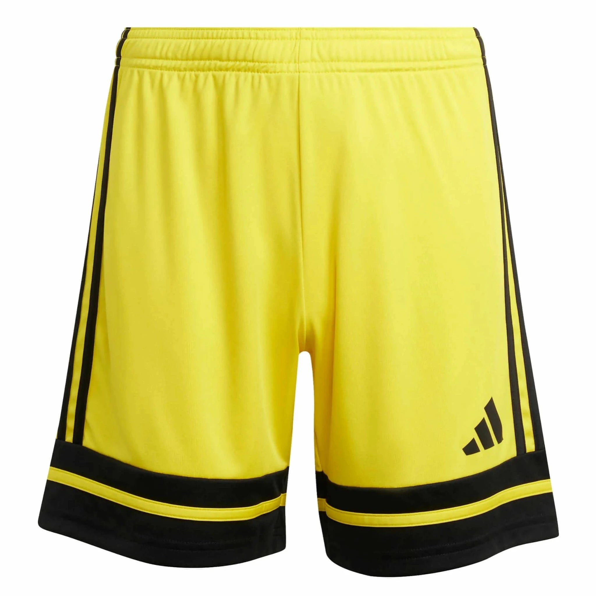 adidas Squadra 25 Youth Shorts Yellow/Black (Front)