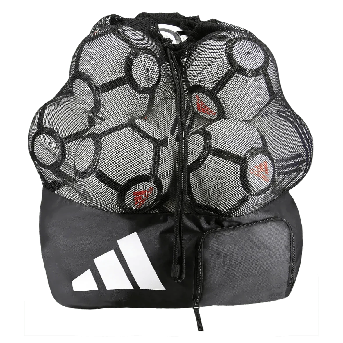 adidas 2026 MLS Training Soccer Ball Size 5 (10 Ball & Bag Bundle)
