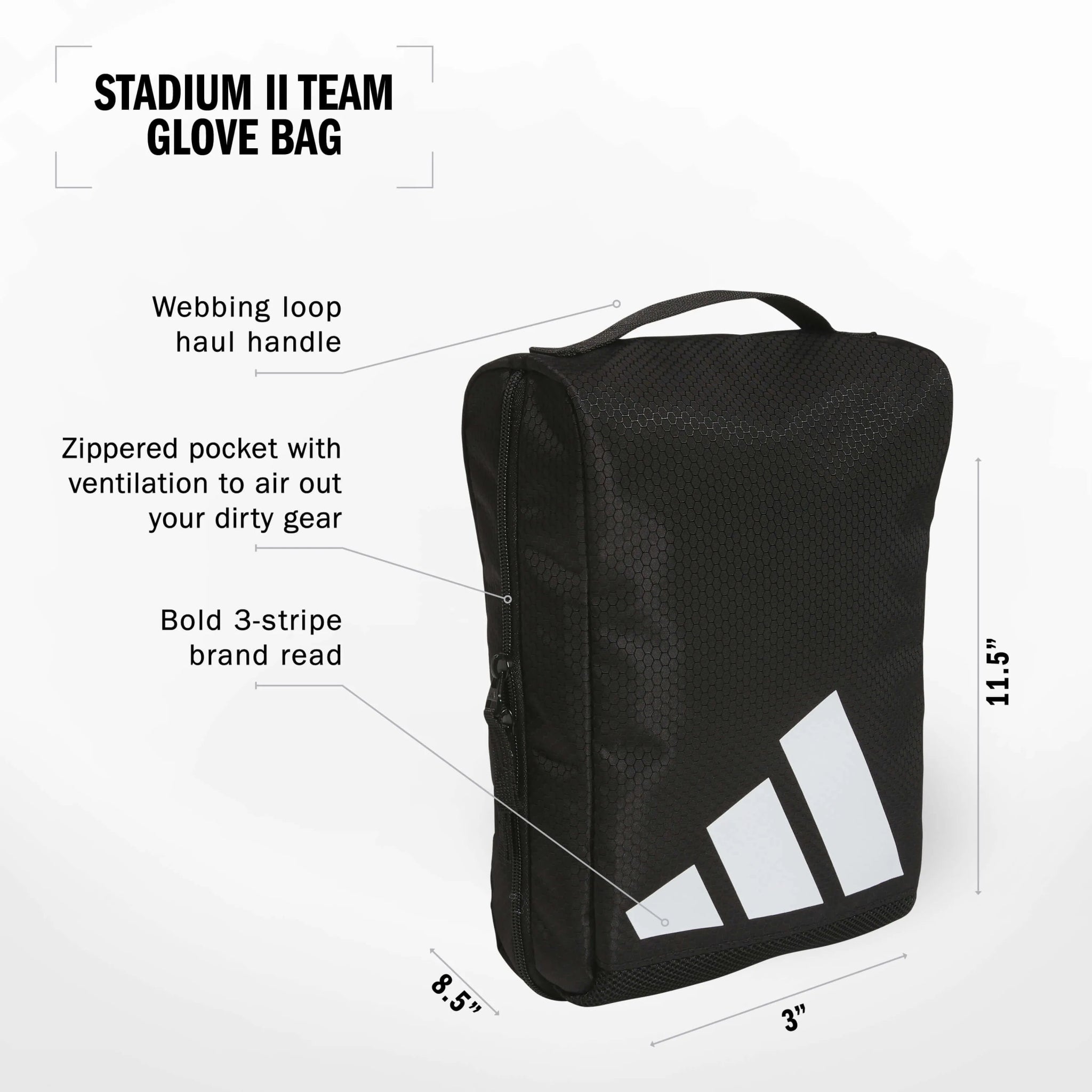 adidas Stadium II Team Glove Bag (Features)