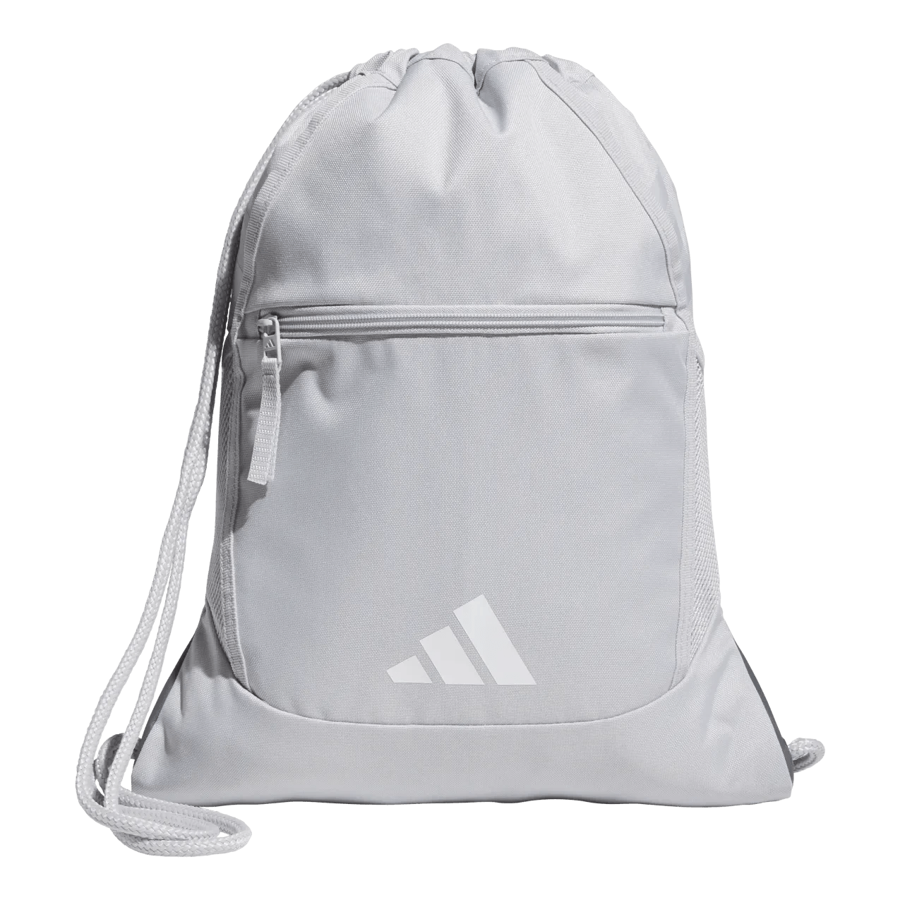 adidas Stadium Sackpack Team Light Grey-White (Front)