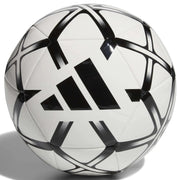 adidas Starlancer Club Soccer Ball White - Black (Front)