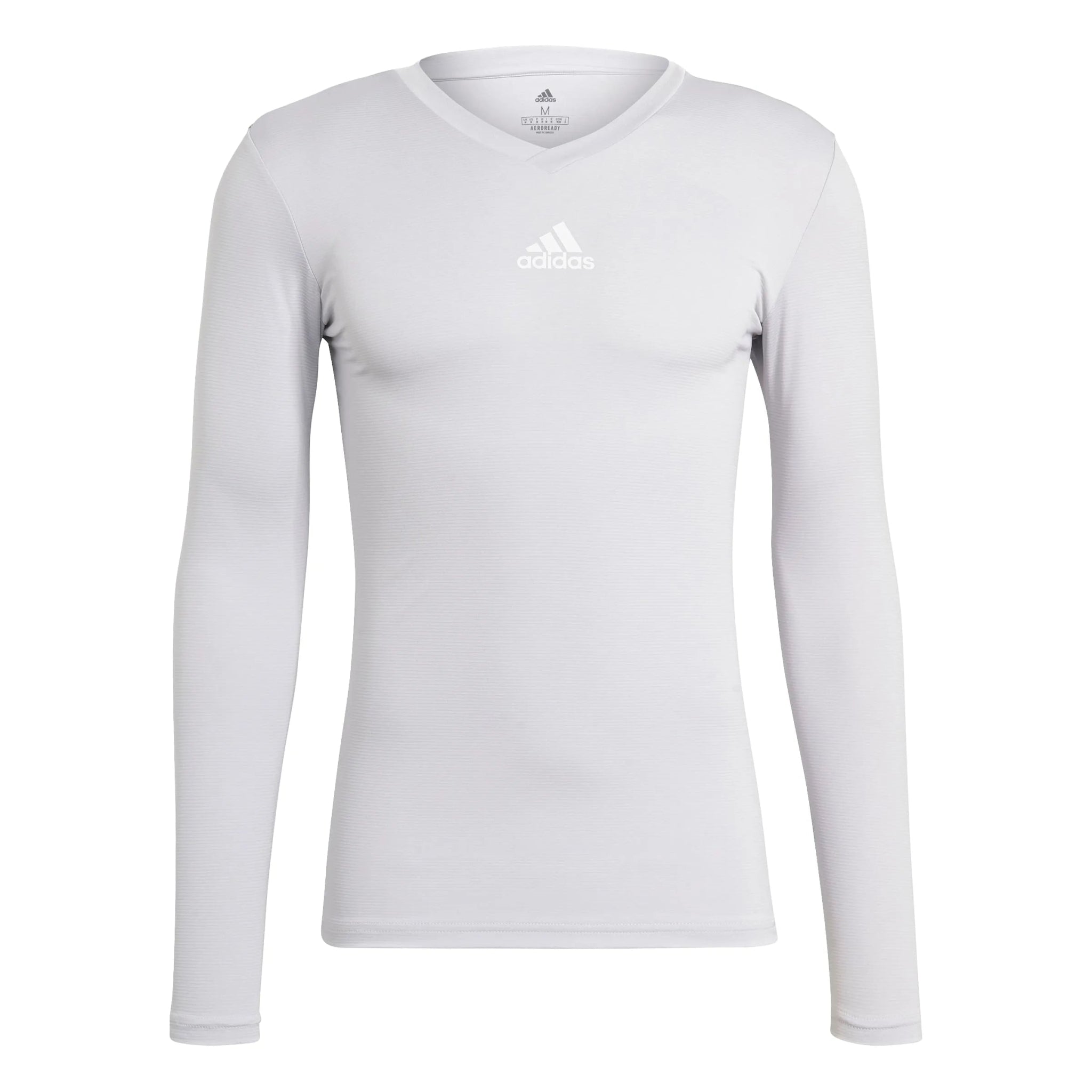 adidas Team Base Tee Team Light Grey (Front)