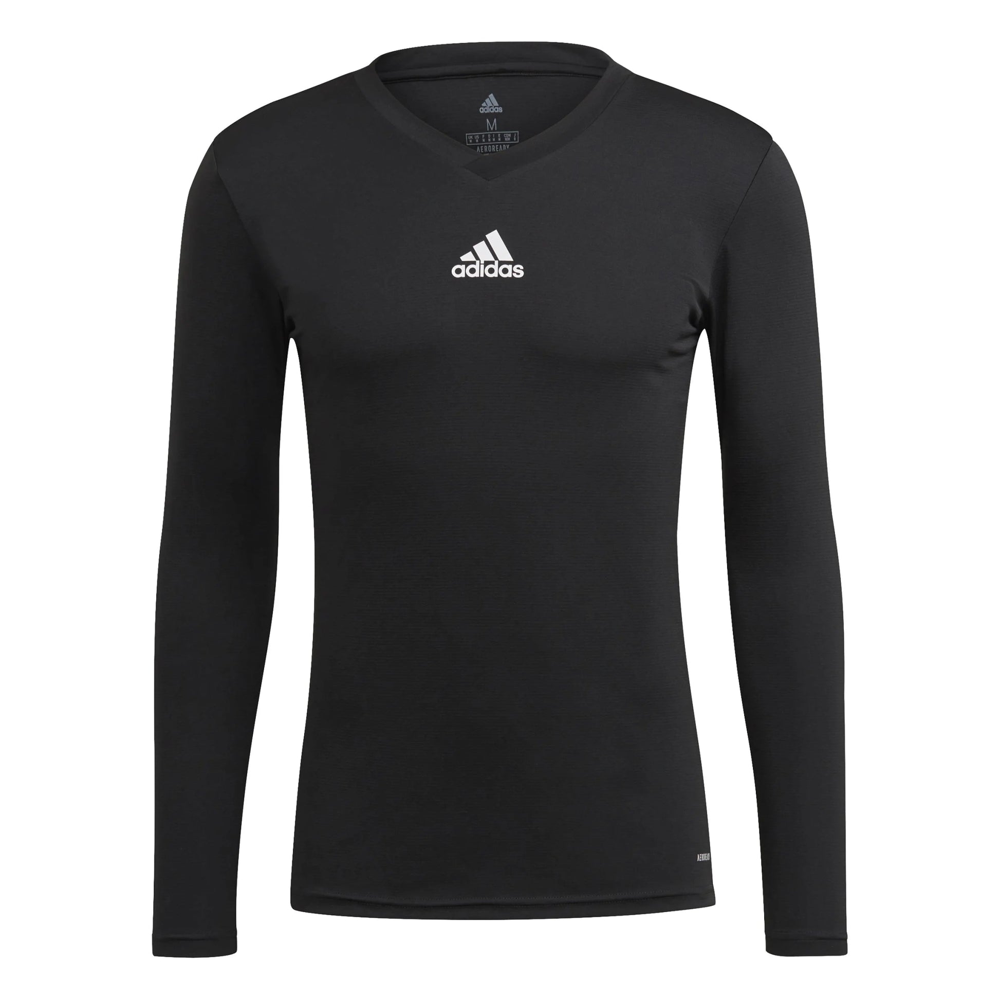 adidas Team Base Tee Black (Front)