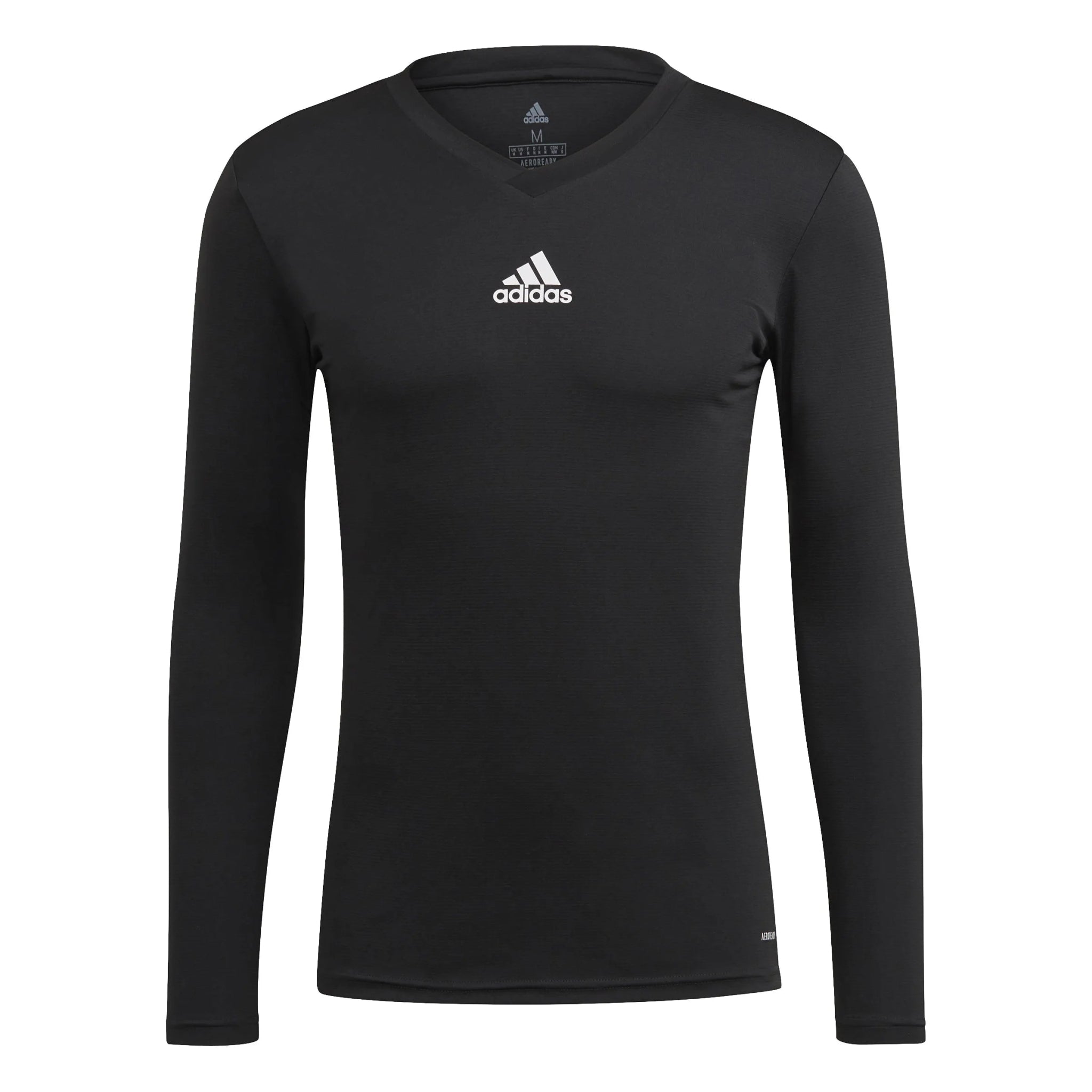 adidas Team Base Tee Black (Front)