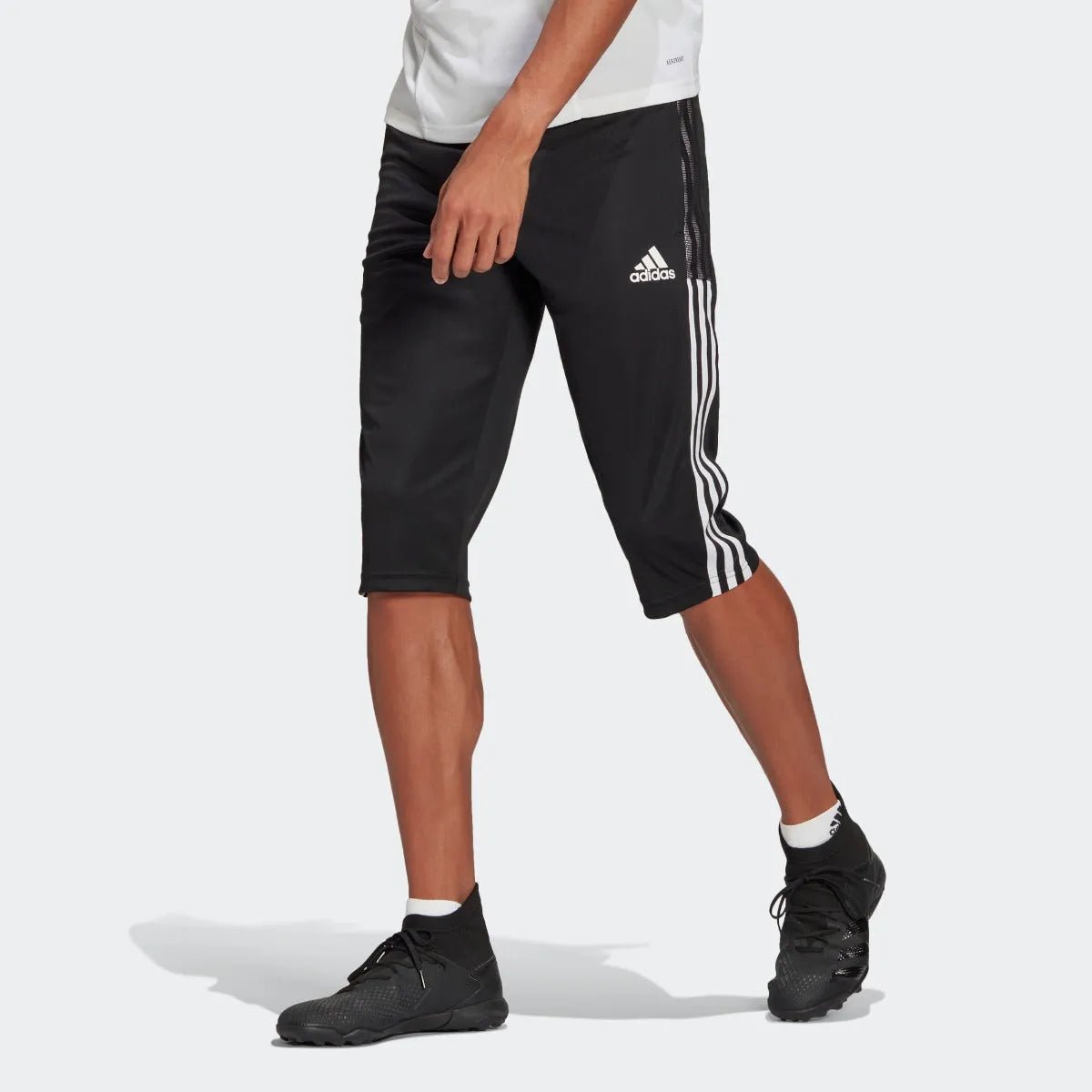 Adidas Tiro 21 Three-Quarter Pants - Black-White